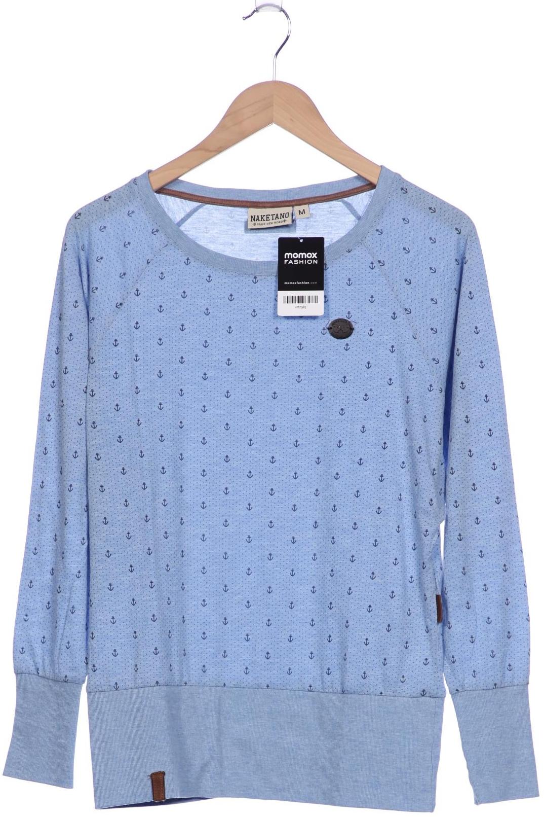 

Naketano Damen Langarmshirt, hellblau, Gr. 38