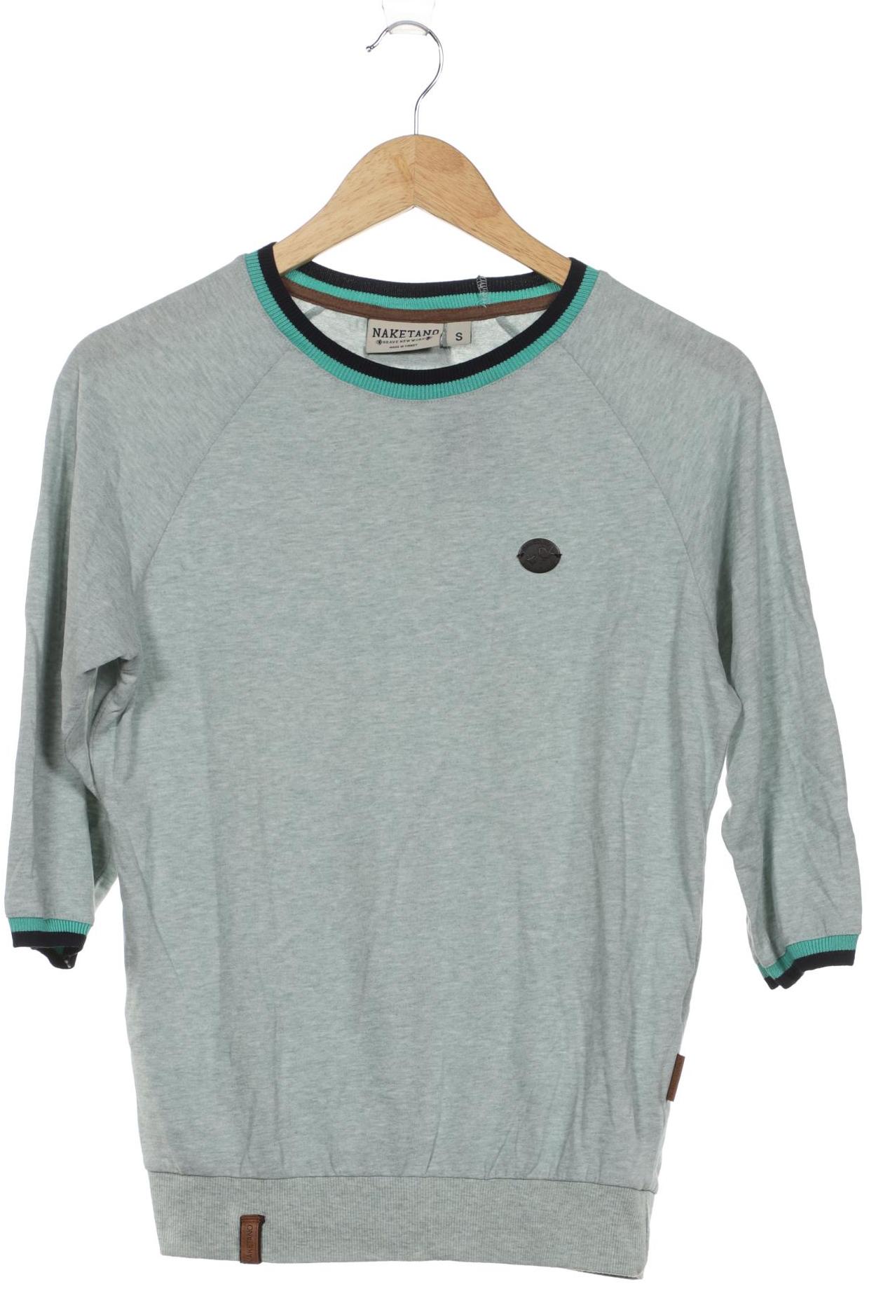 

Naketano Damen Langarmshirt, türkis, Gr. 36