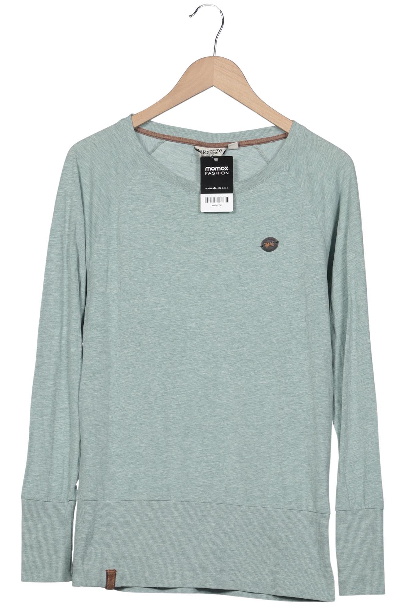 

Naketano Damen Langarmshirt, hellgrün, Gr. 38