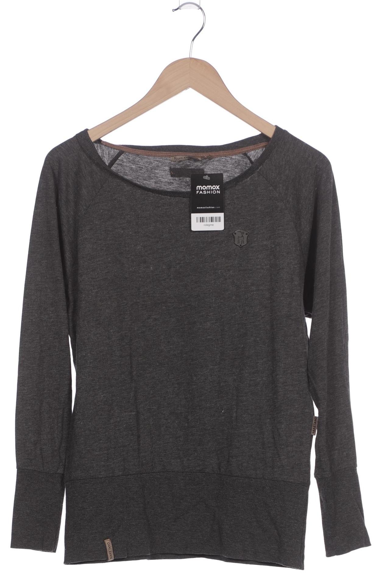 

Naketano Damen Langarmshirt, grau, Gr. 38
