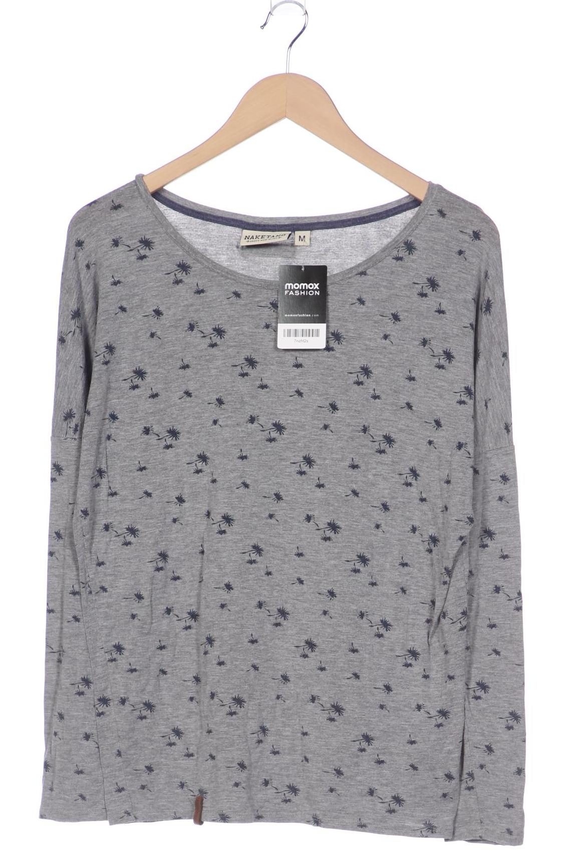 

Naketano Damen Langarmshirt, grau, Gr. 38