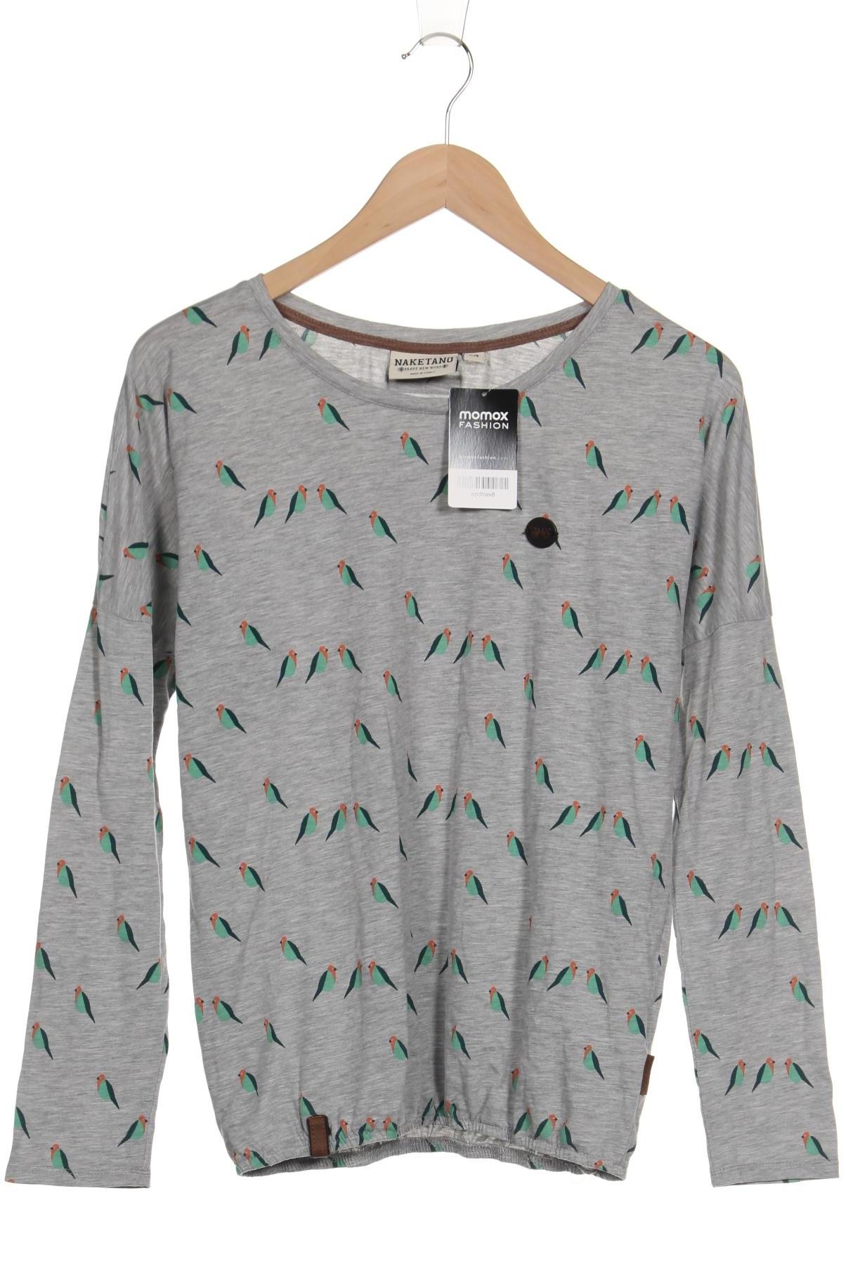 

Naketano Damen Langarmshirt, grau, Gr. 38