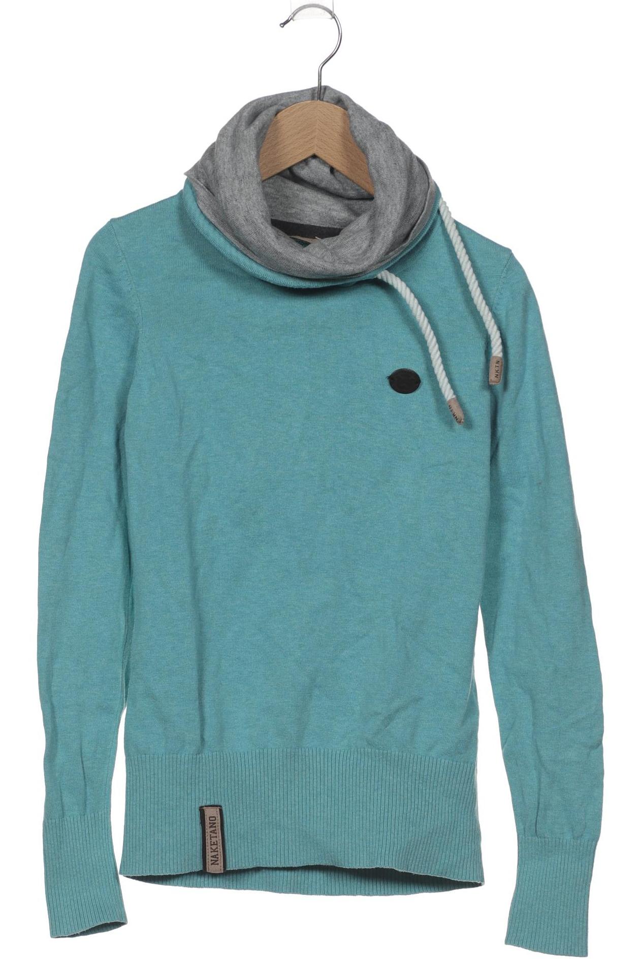 

Naketano Damen Langarmshirt, türkis, Gr. 34