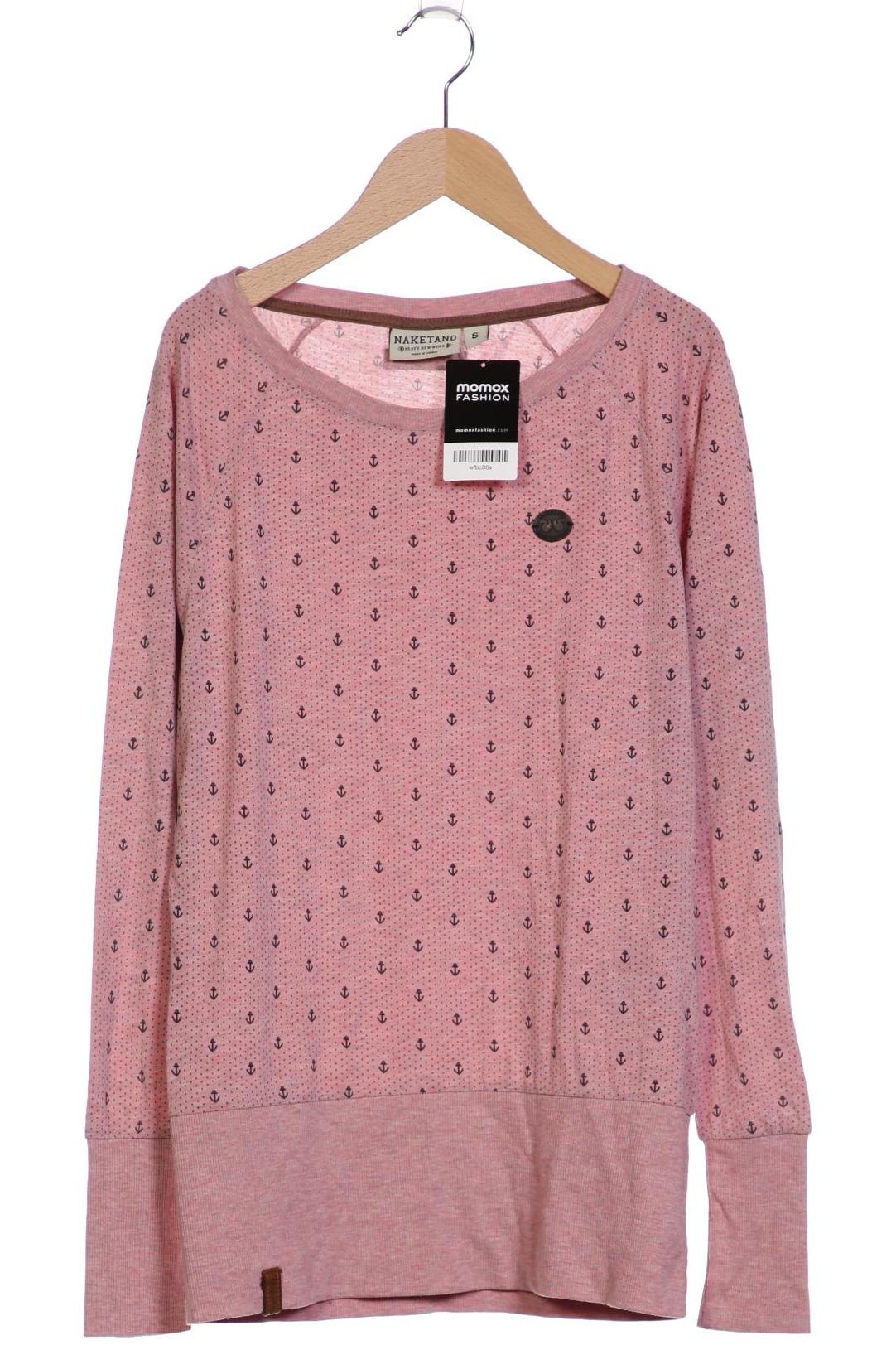 

Naketano Damen Langarmshirt, pink, Gr. 36