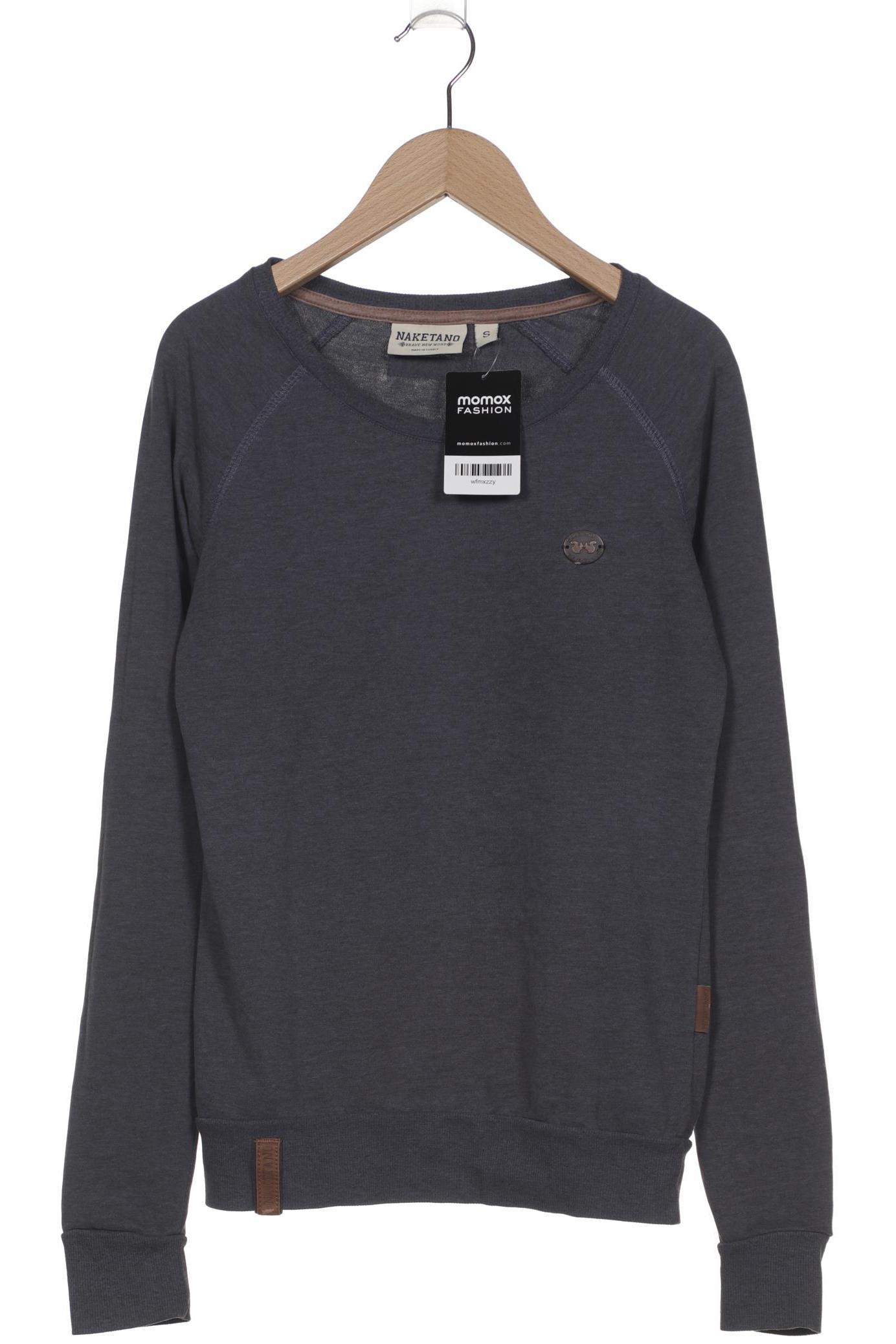 

Naketano Damen Langarmshirt, grau, Gr. 36