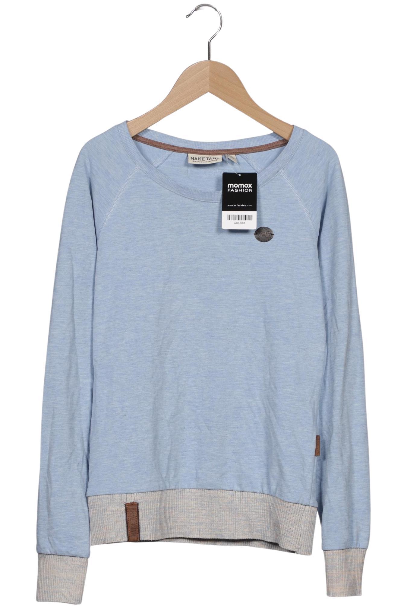 

Naketano Damen Langarmshirt, hellblau, Gr. 36