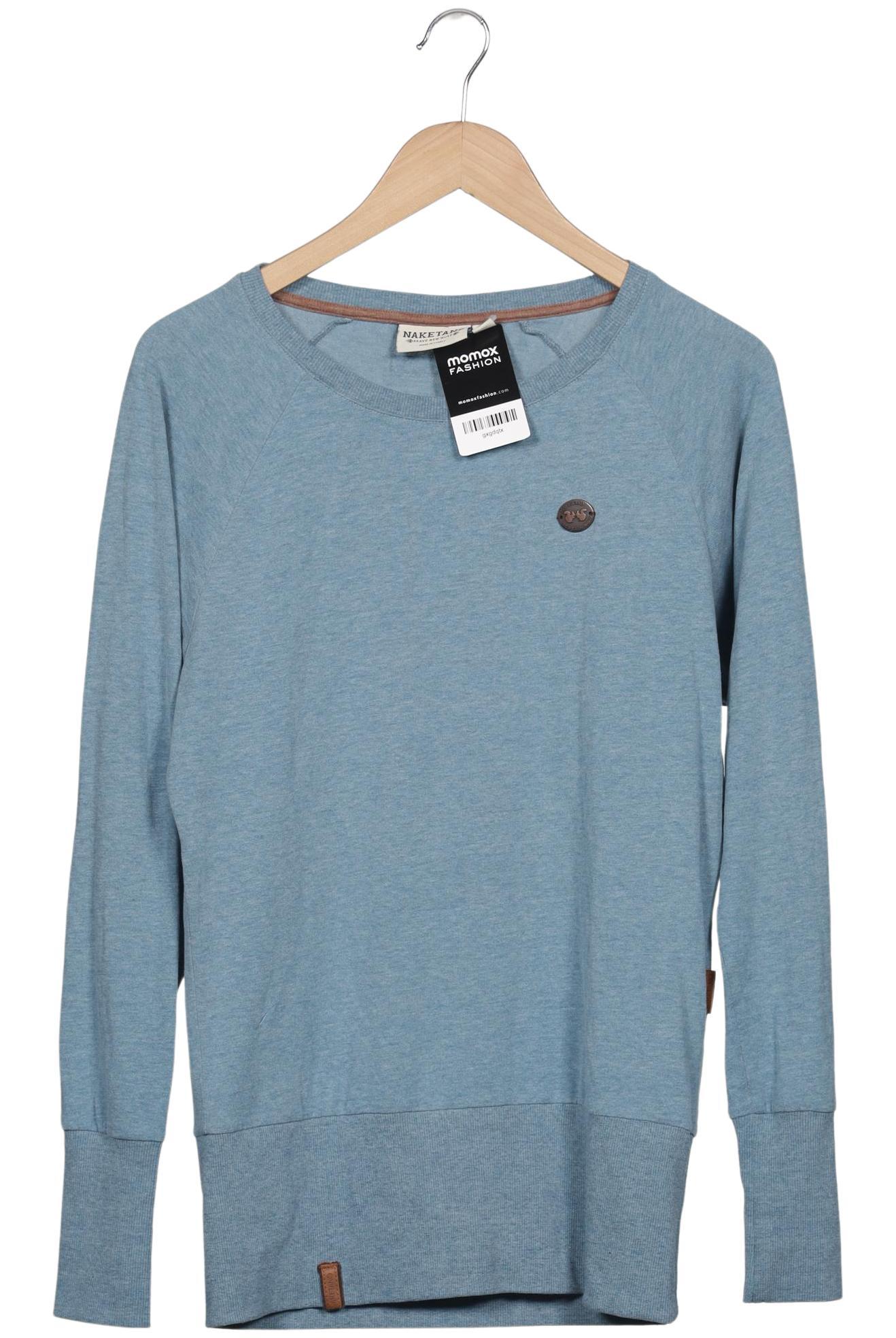 

Naketano Damen Langarmshirt, hellblau, Gr. 36