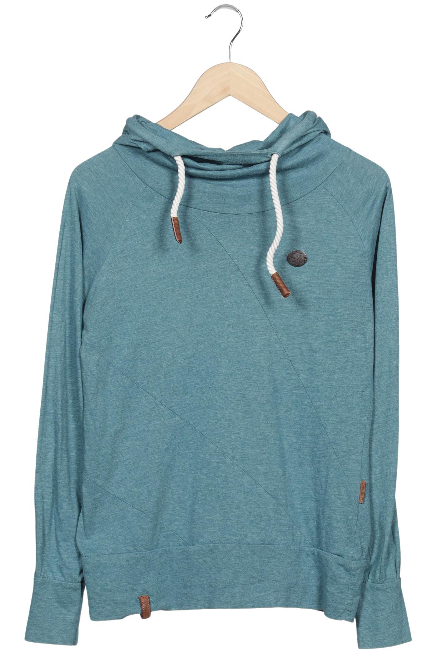 

Naketano Damen Langarmshirt, türkis, Gr. 38