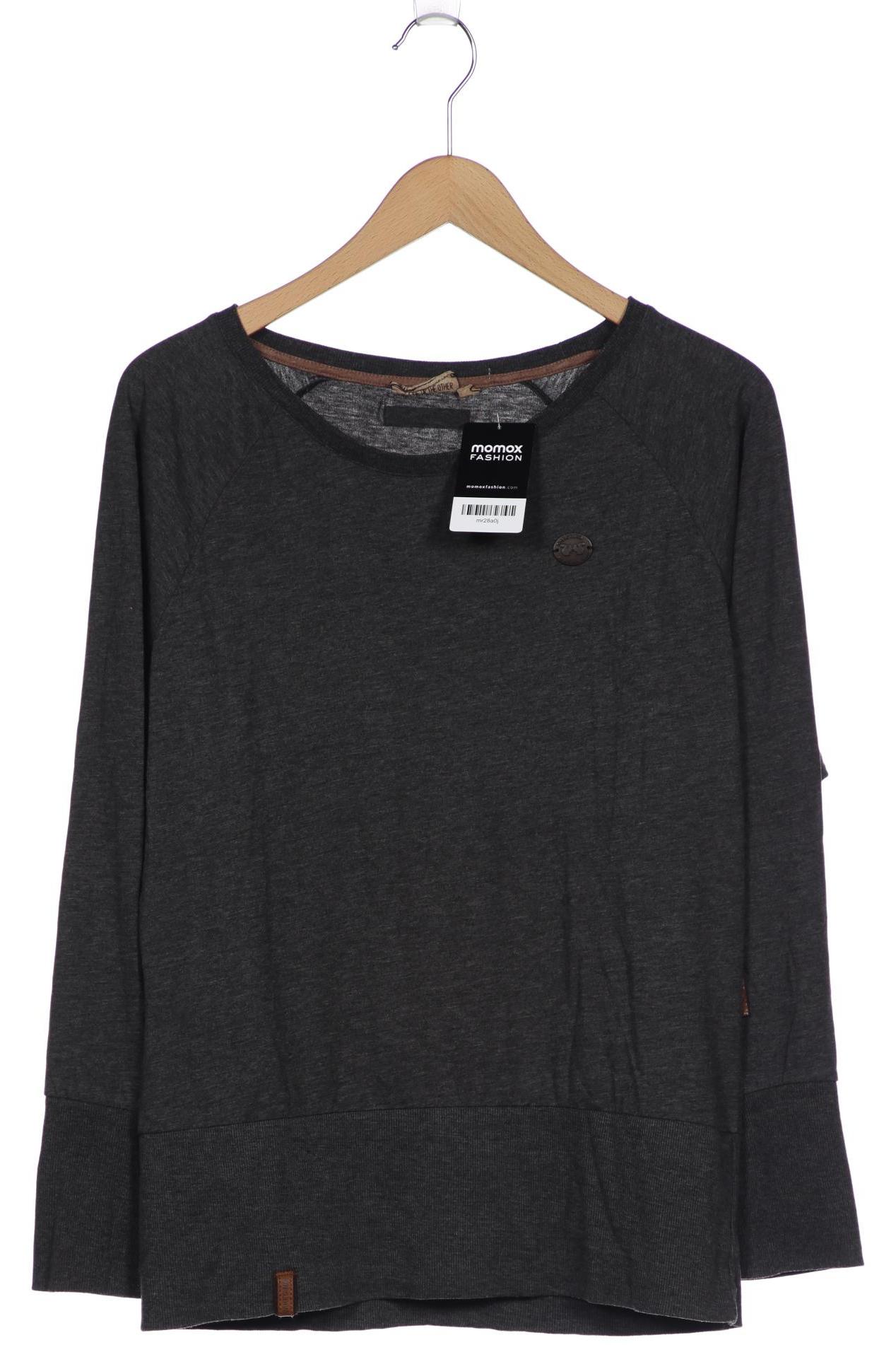 

Naketano Damen Langarmshirt, grau, Gr. 38