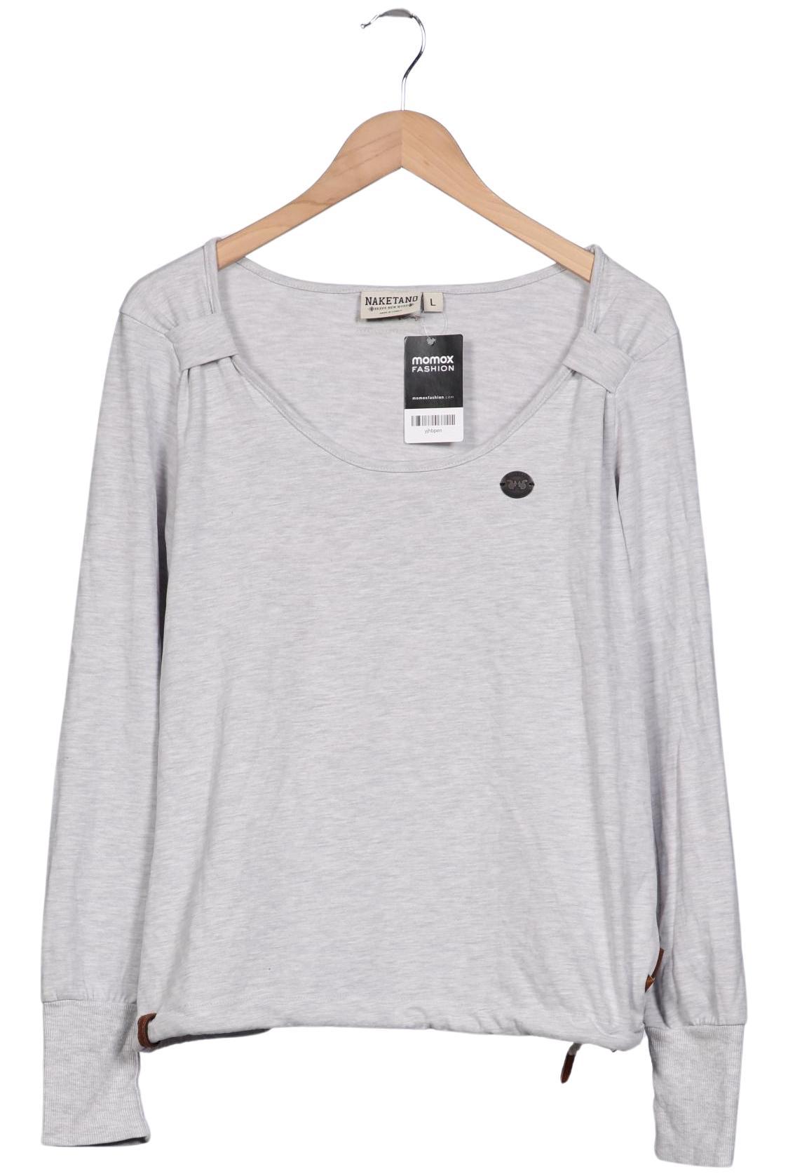 

Naketano Damen Langarmshirt, grau, Gr. 42