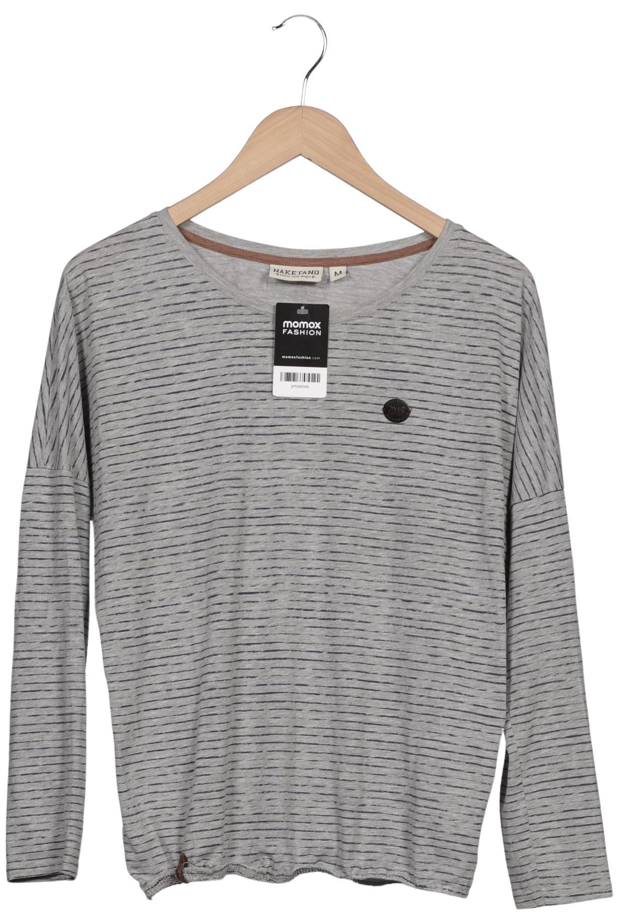 

Naketano Damen Langarmshirt, grau, Gr. 38