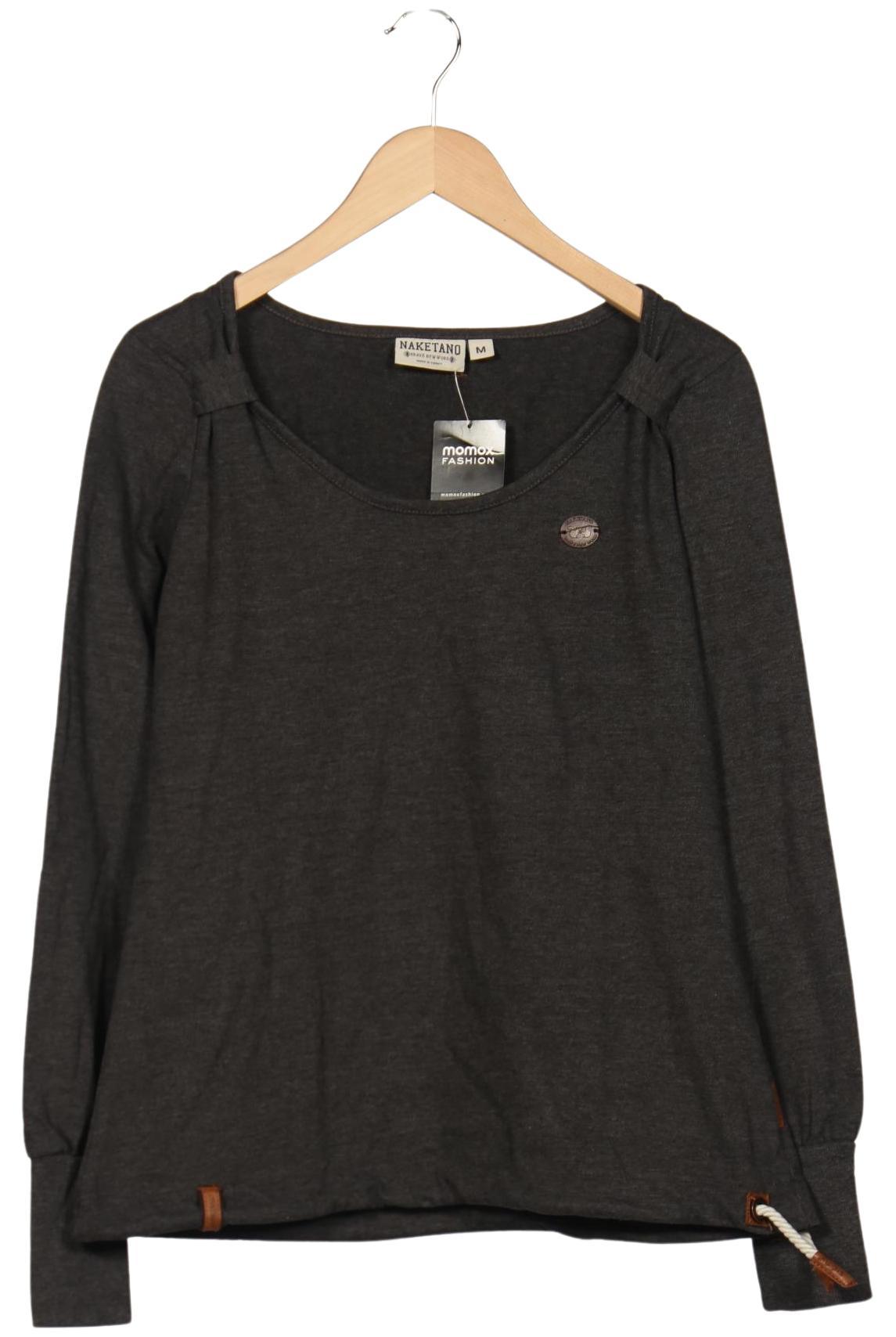 

Naketano Damen Langarmshirt, grau, Gr. 38