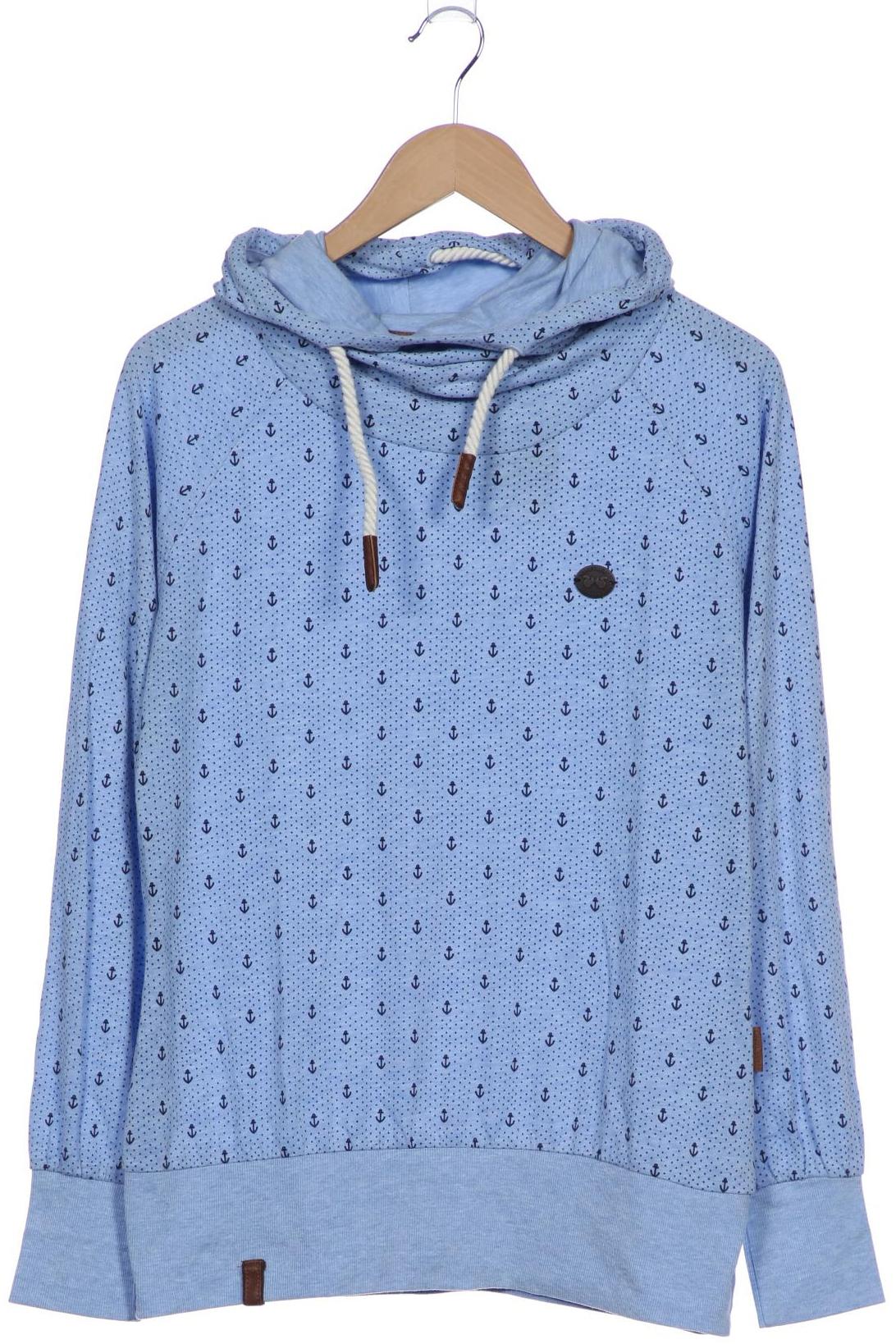 

Naketano Damen Langarmshirt, hellblau, Gr. 42