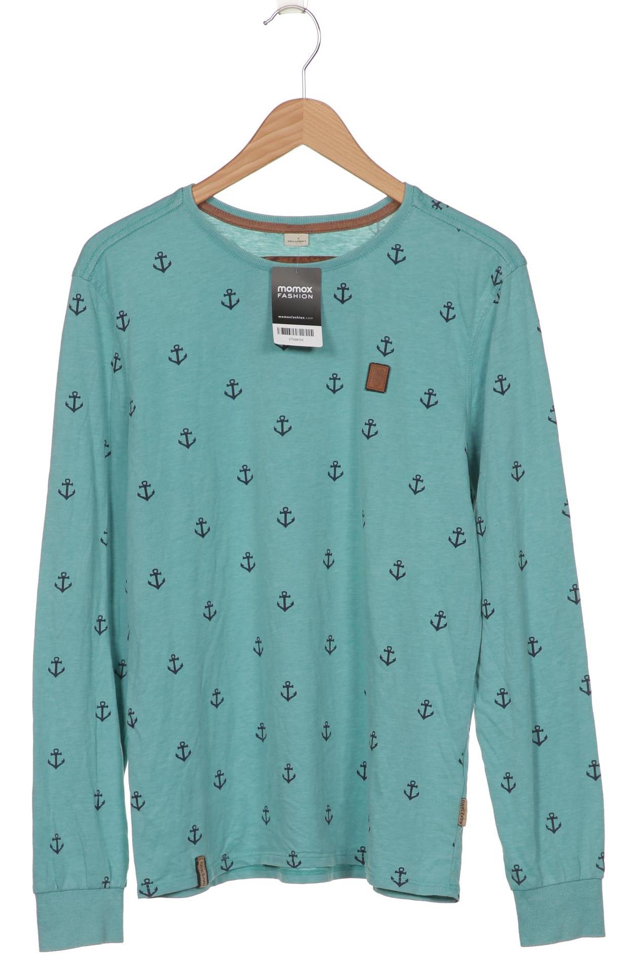 

Naketano Damen Langarmshirt, türkis, Gr. 42