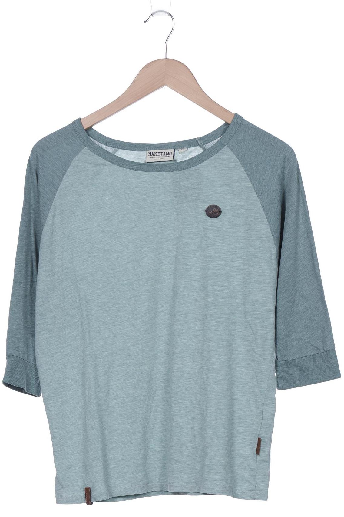 

Naketano Damen Langarmshirt, grün, Gr. 42