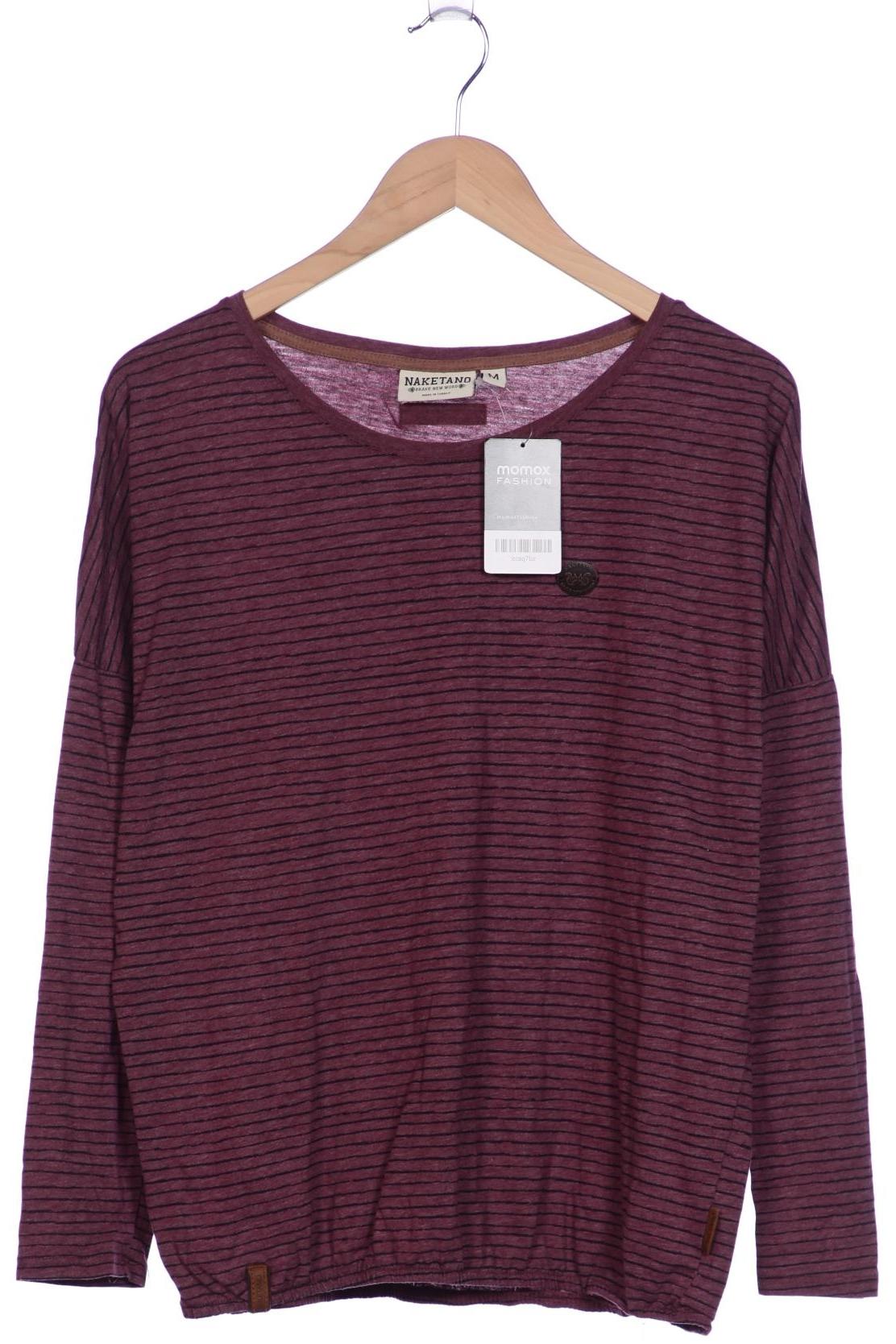 

Naketano Damen Langarmshirt, bordeaux, Gr. 38