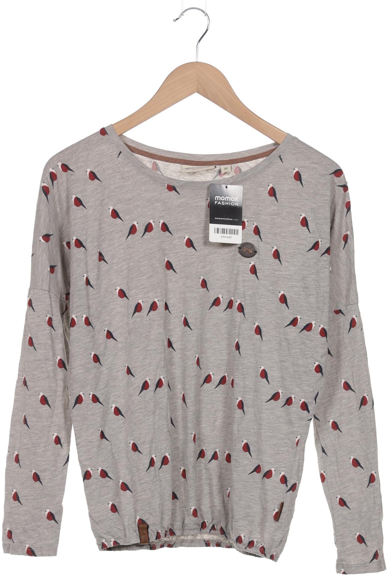 

Naketano Damen Langarmshirt, grau, Gr. 36