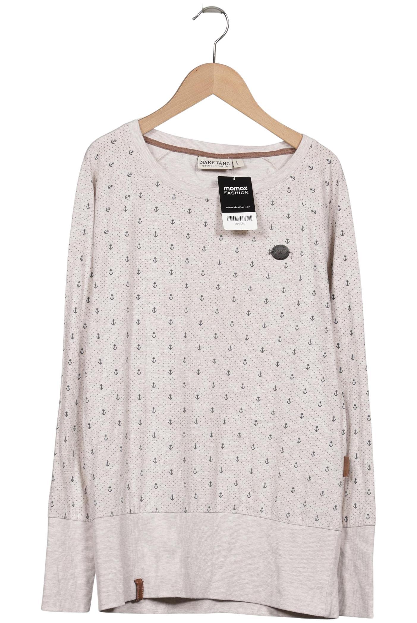 

Naketano Damen Langarmshirt, beige, Gr. 42