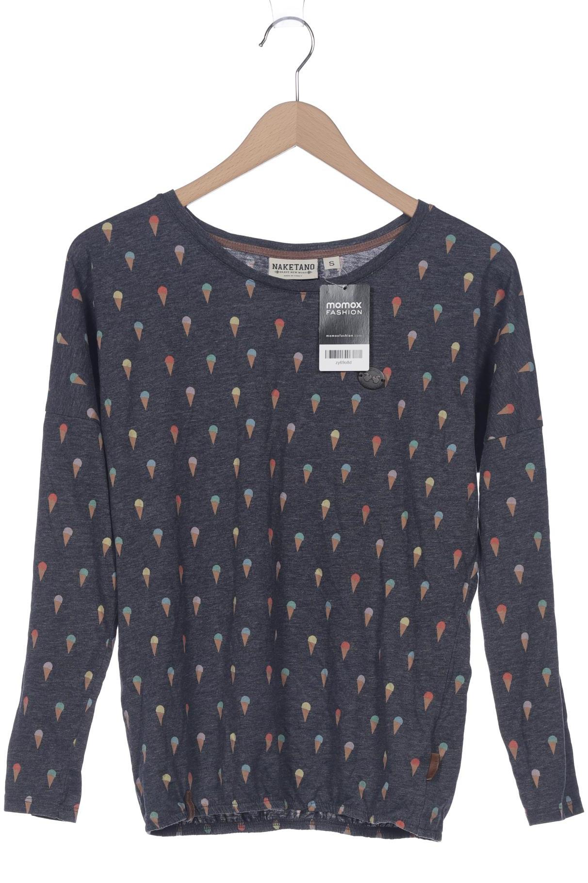 

Naketano Damen Langarmshirt, grau, Gr. 36