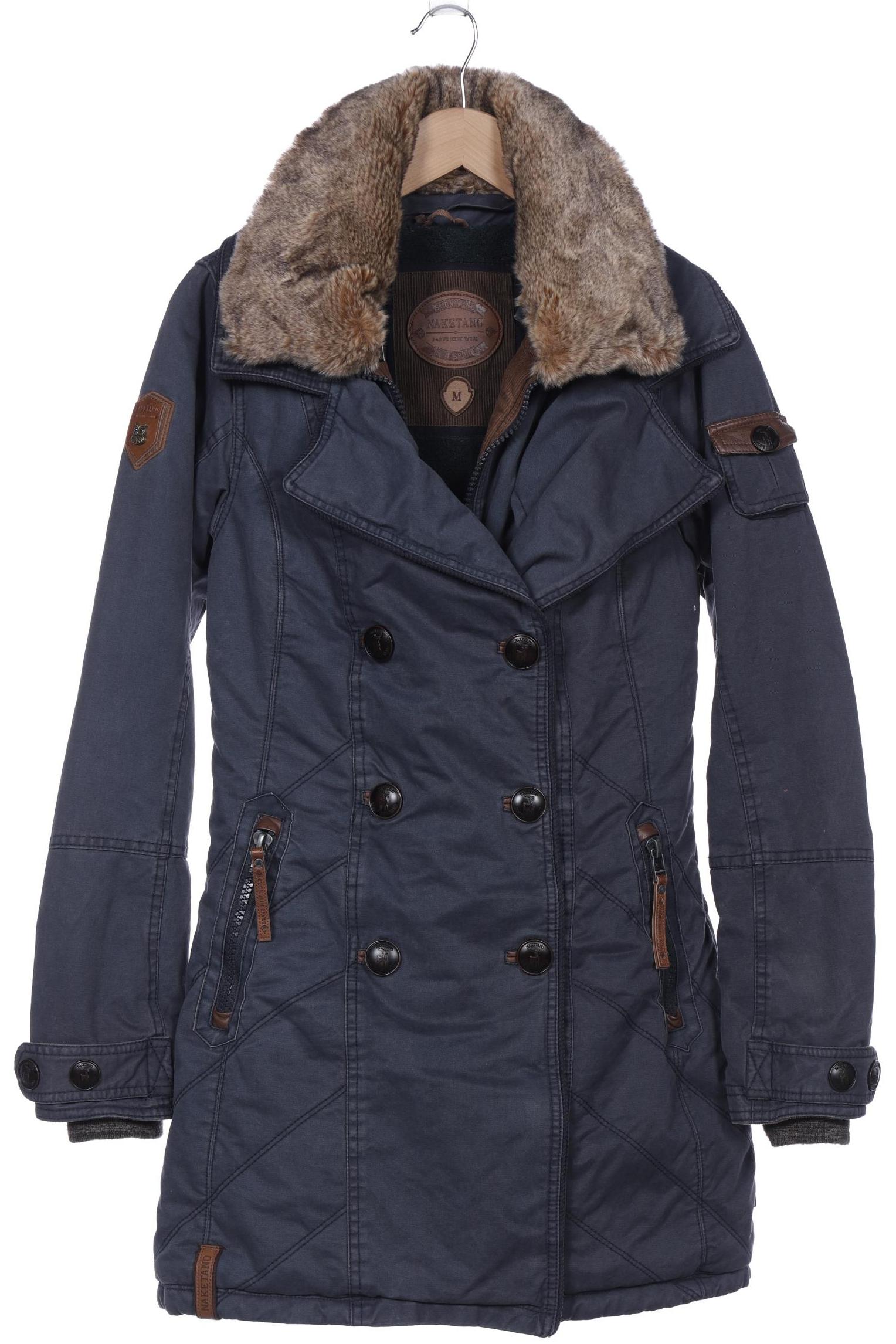 

Naketano Damen Mantel, blau, Gr. 38