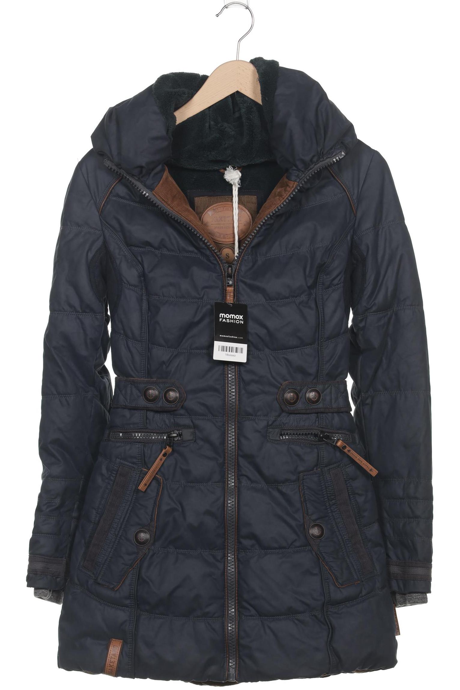 

Naketano Damen Mantel, marineblau, Gr. 36