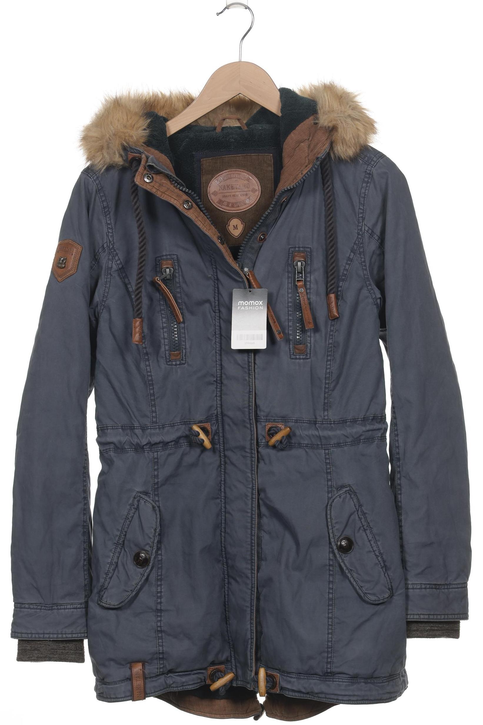 

Naketano Damen Mantel, blau, Gr. 38