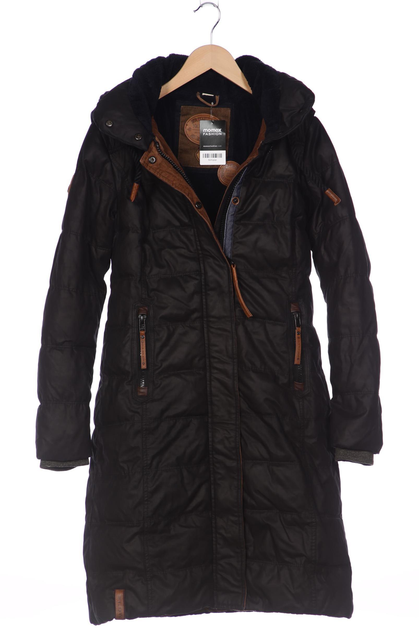 

Naketano Damen Mantel, schwarz