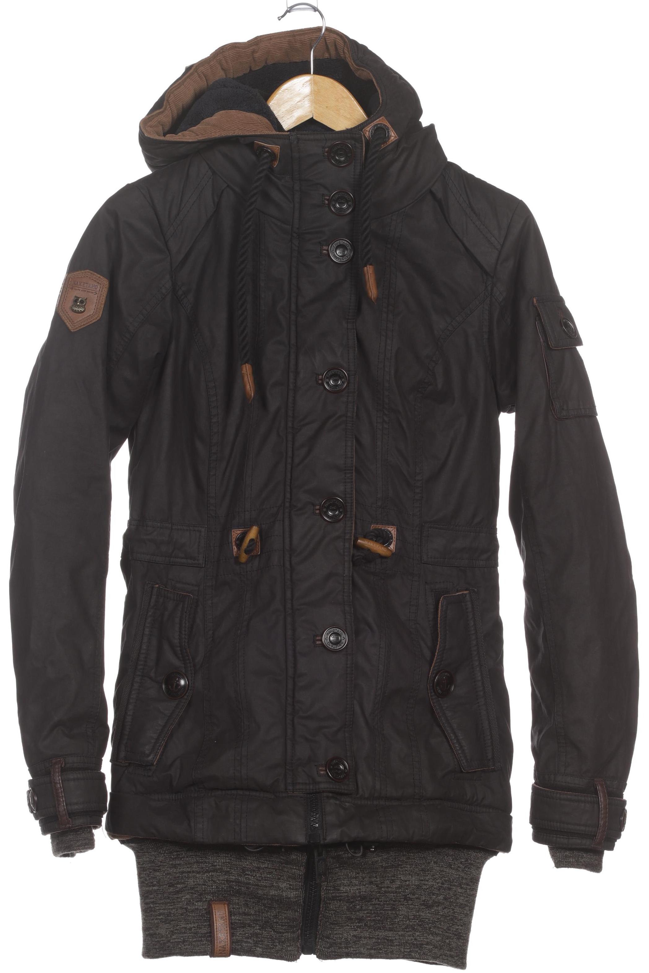 

Naketano Damen Mantel, schwarz, Gr.