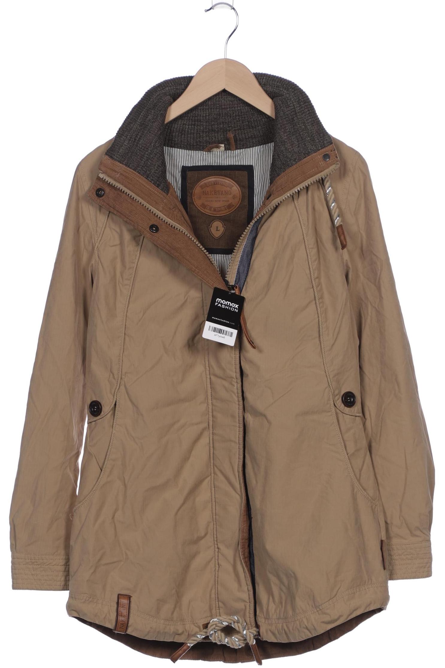 Thumbnail - Naketano Damen Mantel, beige, Gr. 42