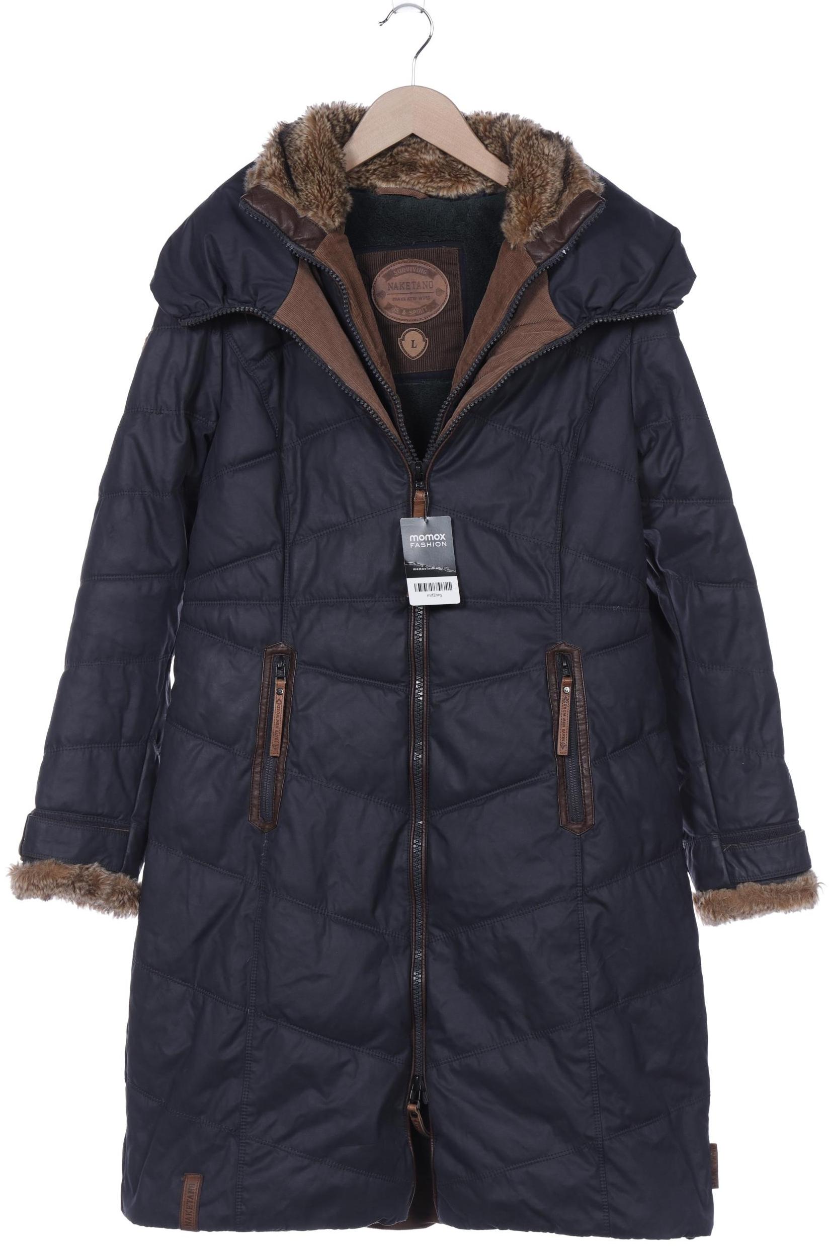 

Naketano Damen Mantel, marineblau, Gr. 42