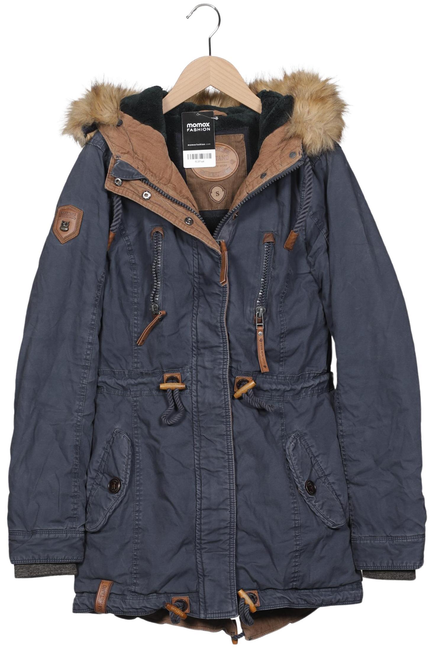 

Naketano Damen Mantel, marineblau, Gr. 36