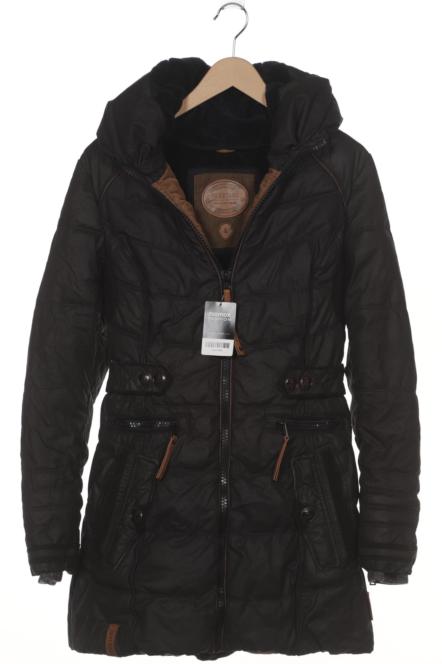 

Naketano Damen Mantel, schwarz, Gr. 42