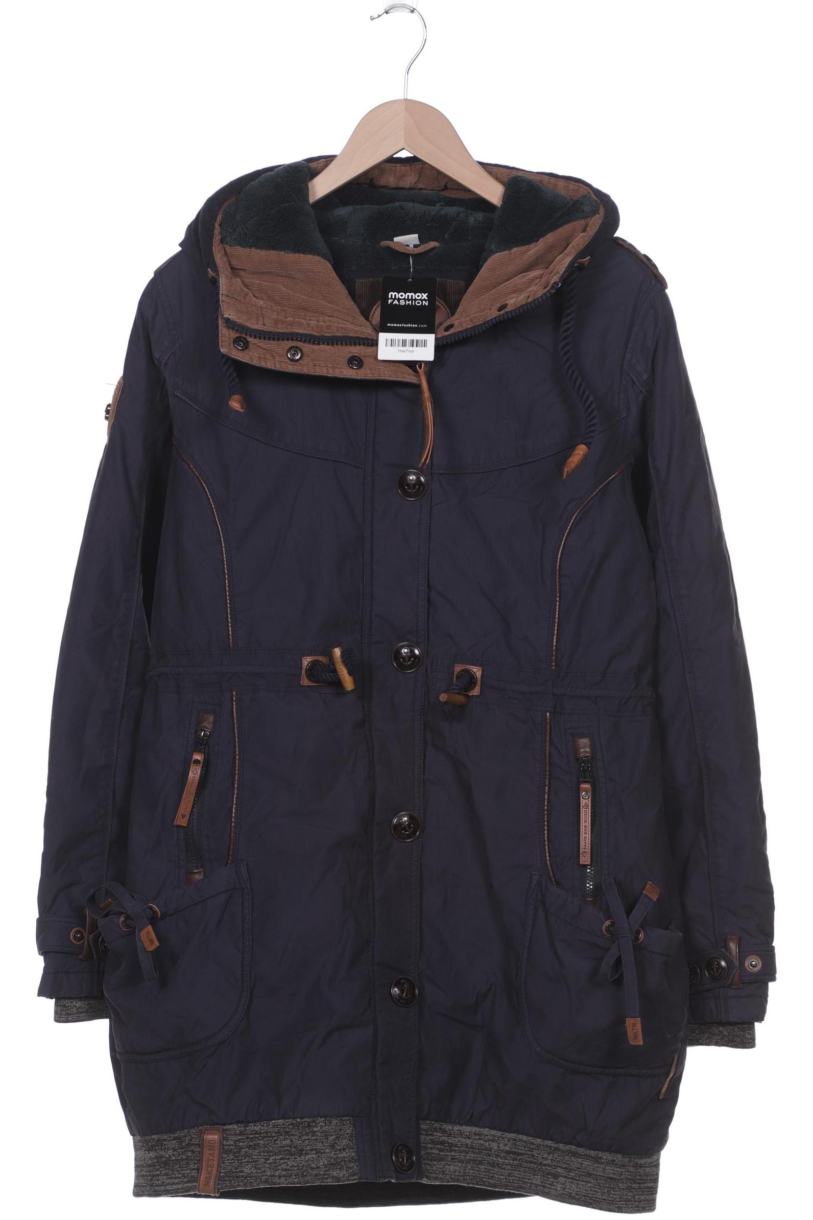 

Naketano Damen Mantel, marineblau, Gr. 42