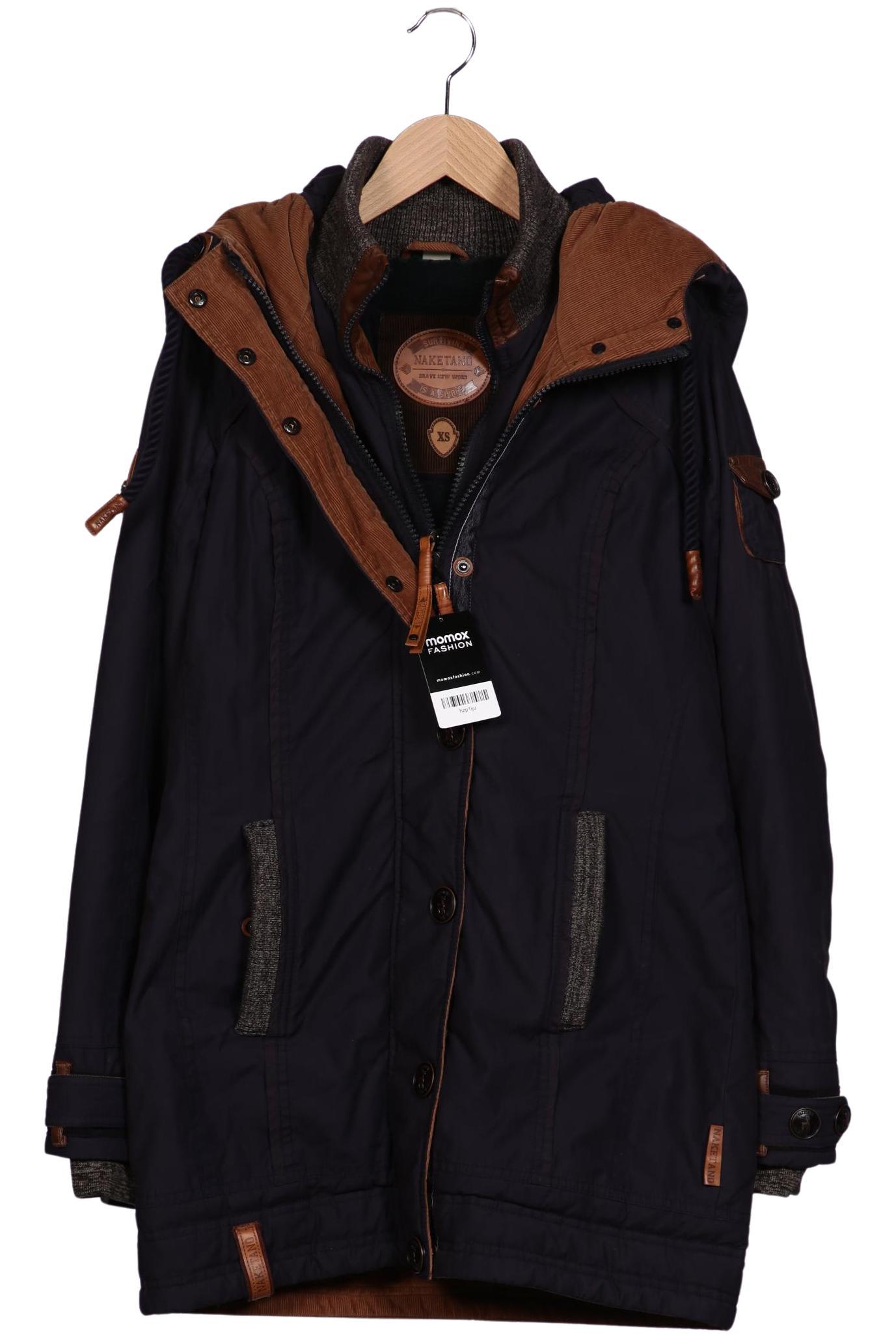 

Naketano Damen Mantel, marineblau, Gr. 34