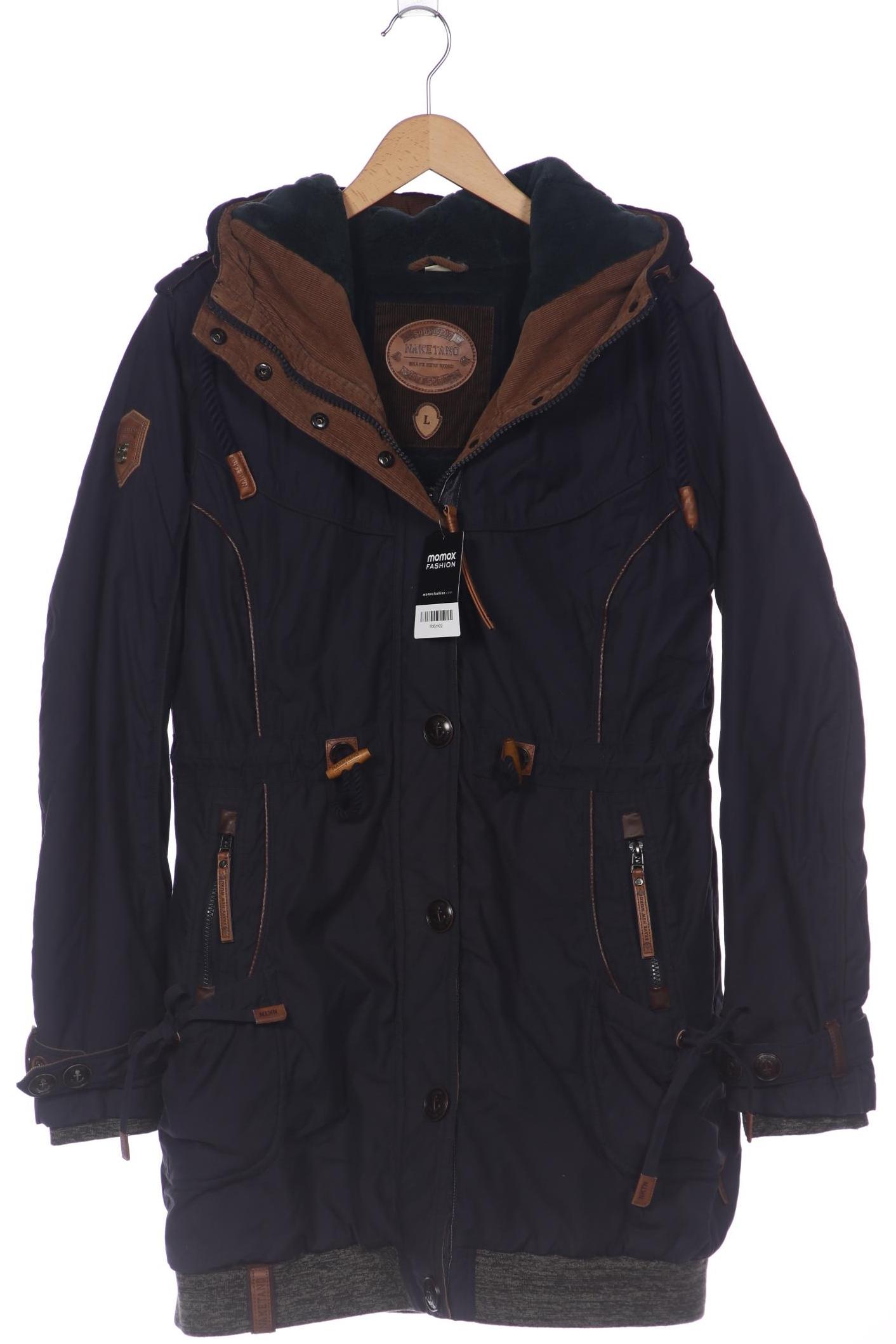 

Naketano Damen Mantel, marineblau, Gr. 42