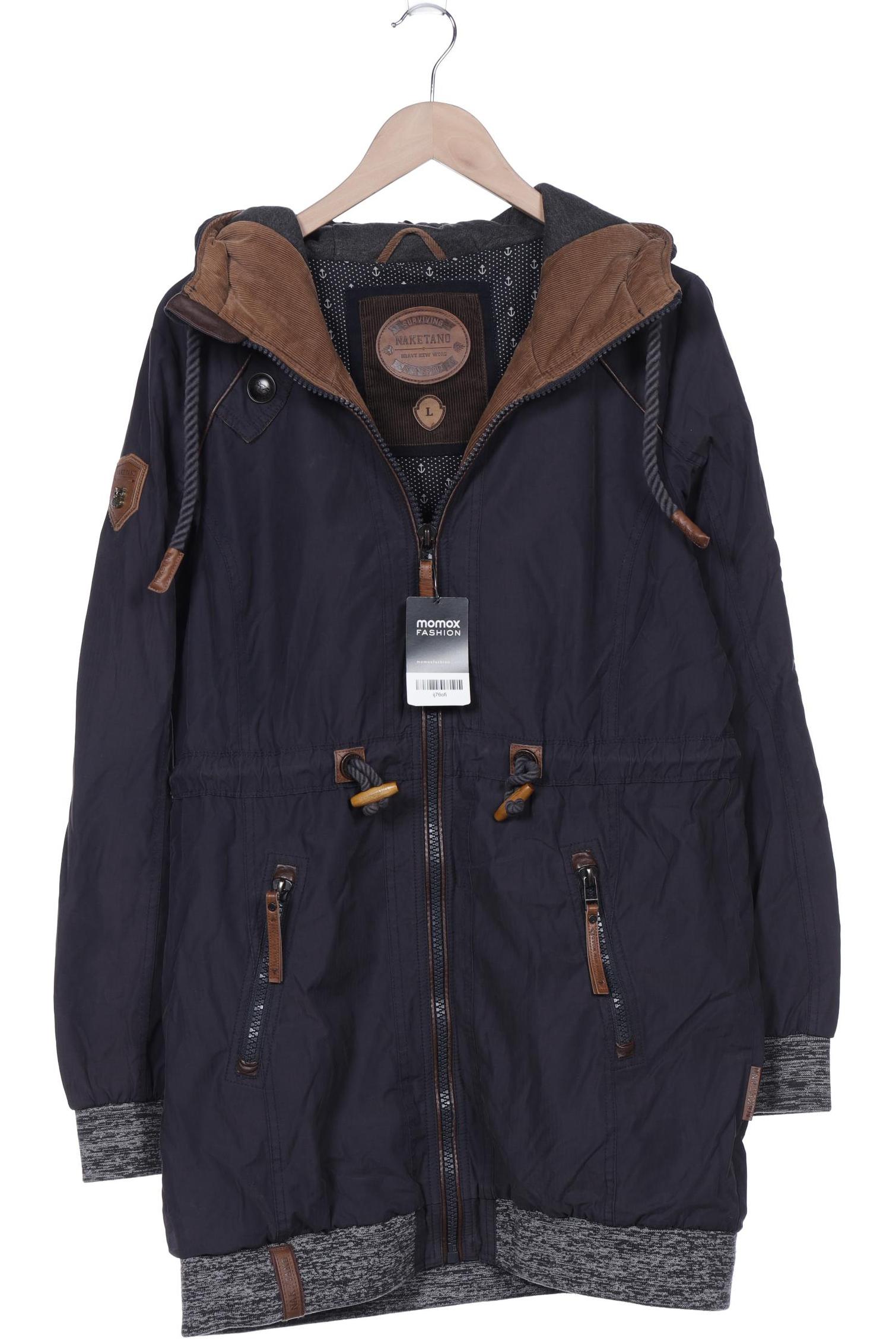 

Naketano Damen Mantel, marineblau, Gr. 42