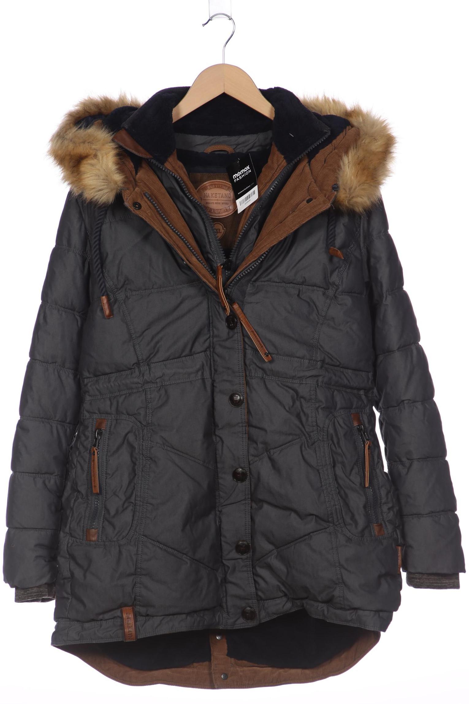 

Naketano Damen Mantel, grau