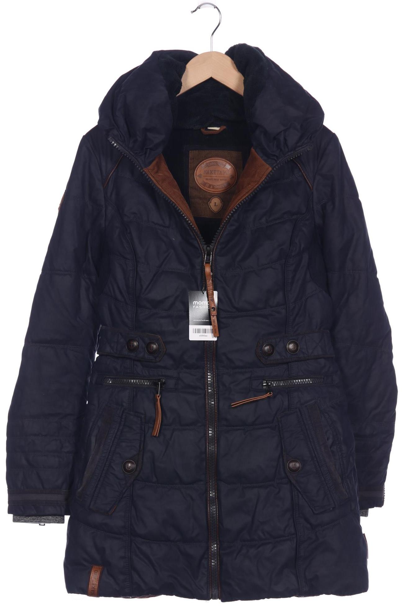 

Naketano Damen Mantel, marineblau, Gr. 42