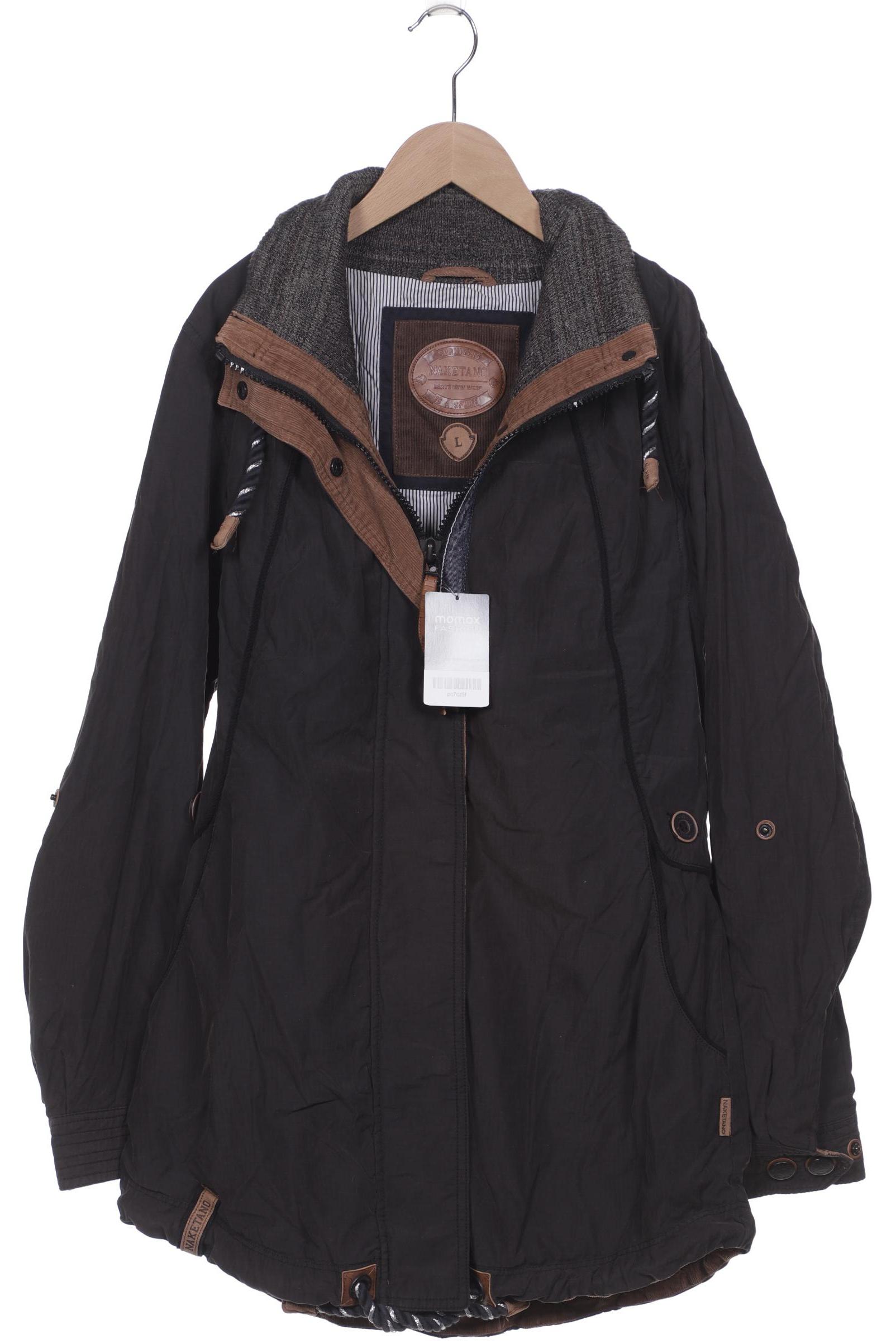 

Naketano Damen Mantel, schwarz, Gr. 42