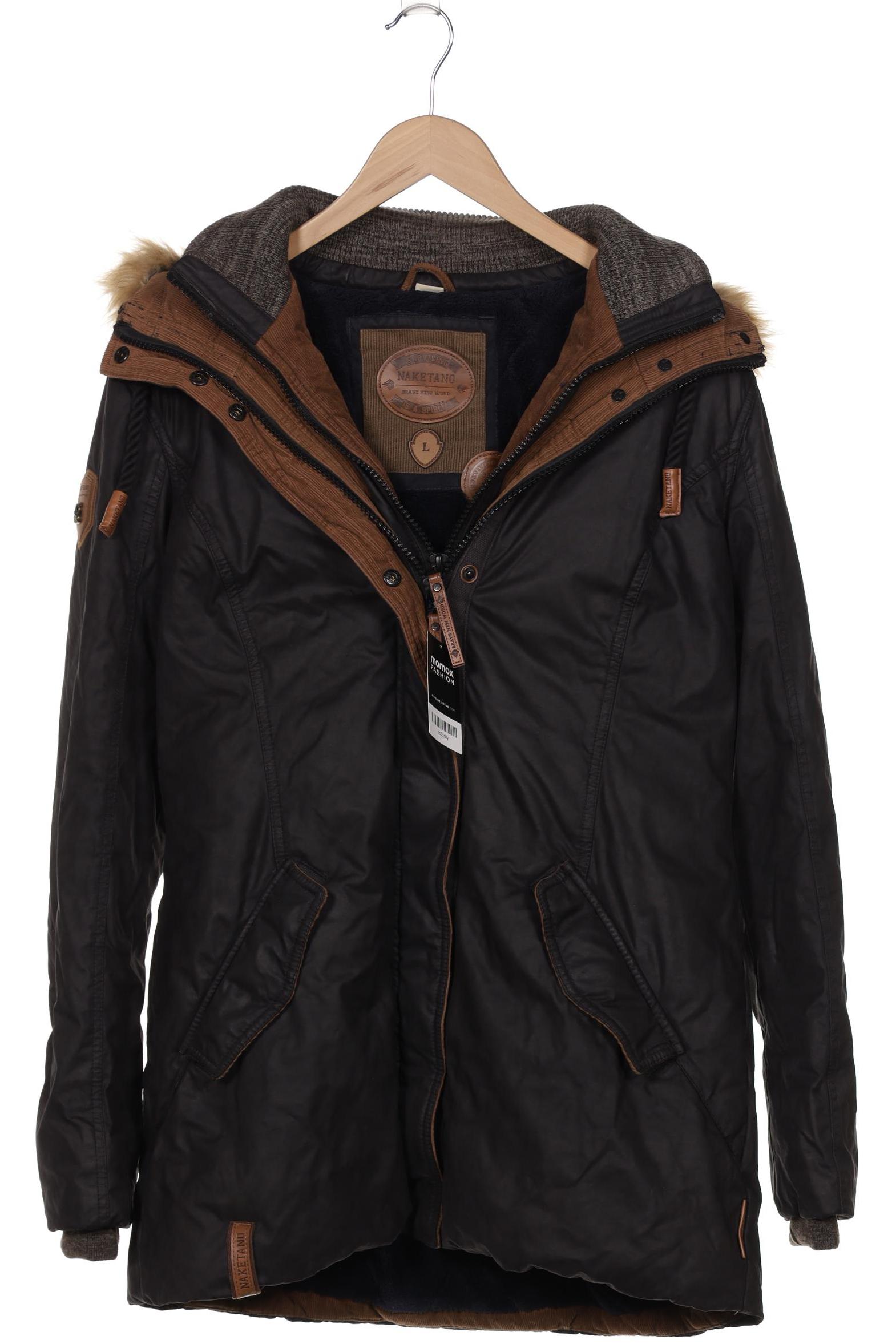 

Naketano Damen Mantel, schwarz, Gr. 42