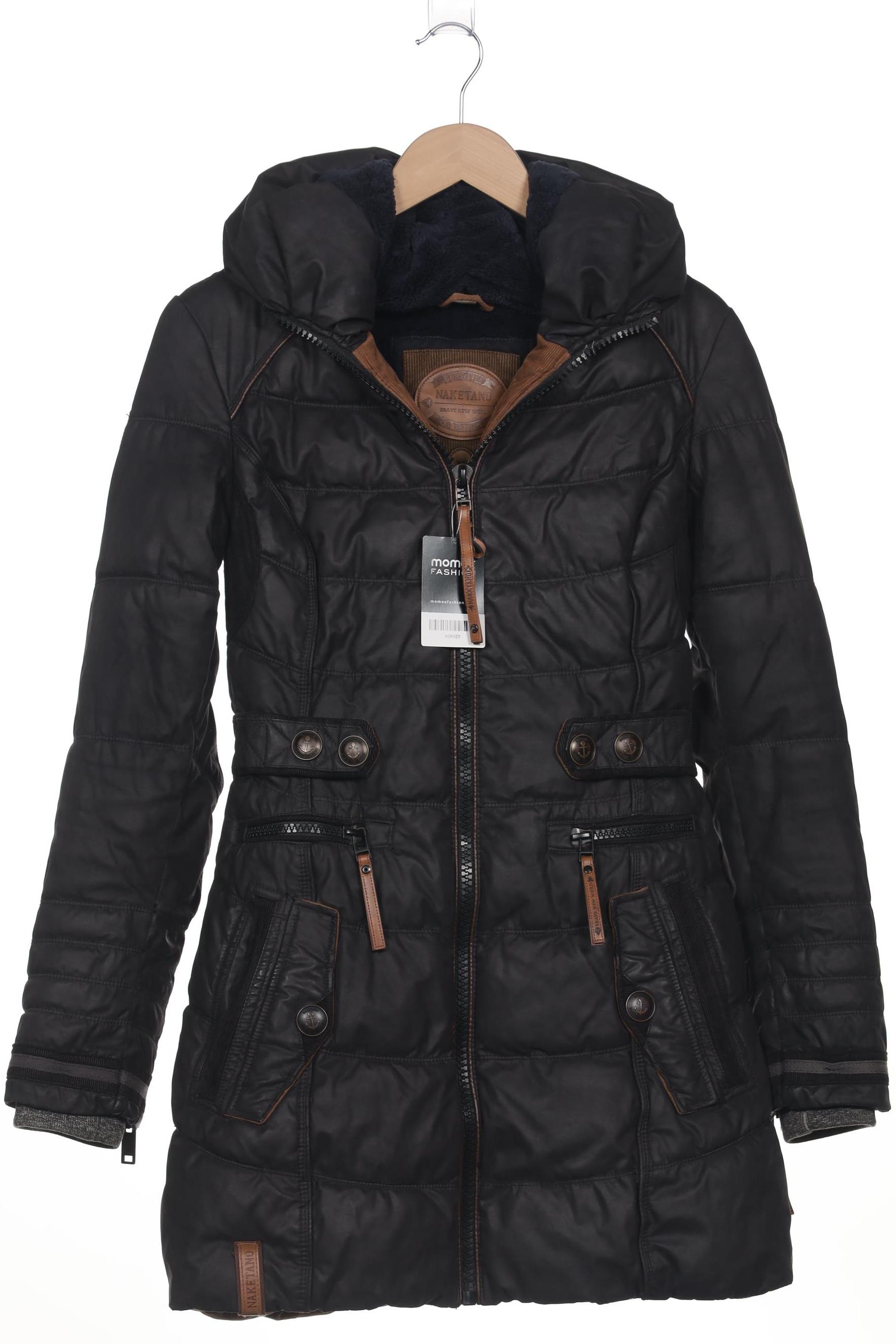 

Naketano Damen Mantel, schwarz, Gr. 38