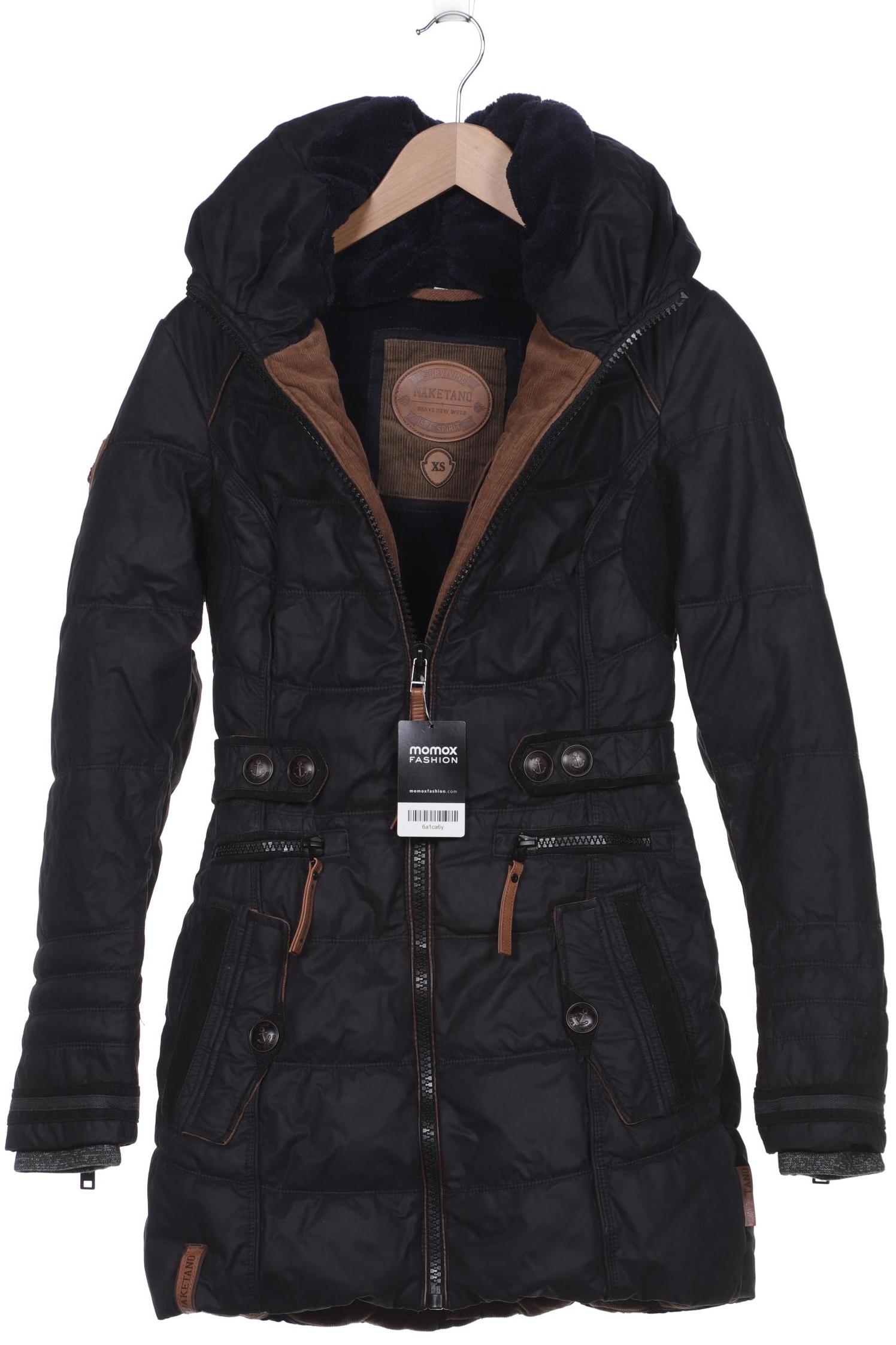 

Naketano Damen Mantel, schwarz, Gr. 34