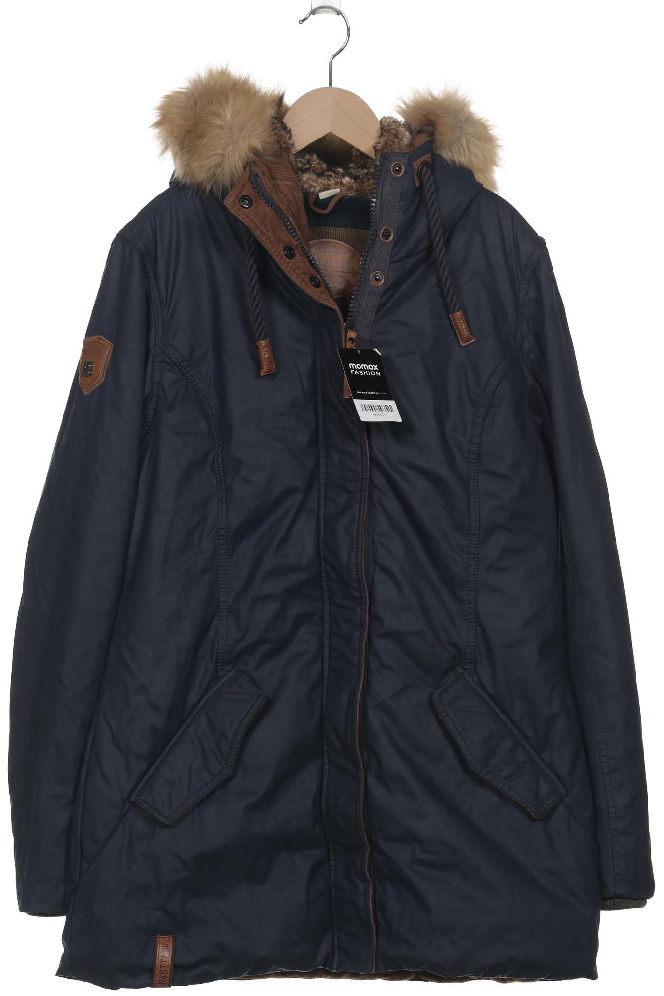 

Naketano Damen Mantel, marineblau, Gr. 42