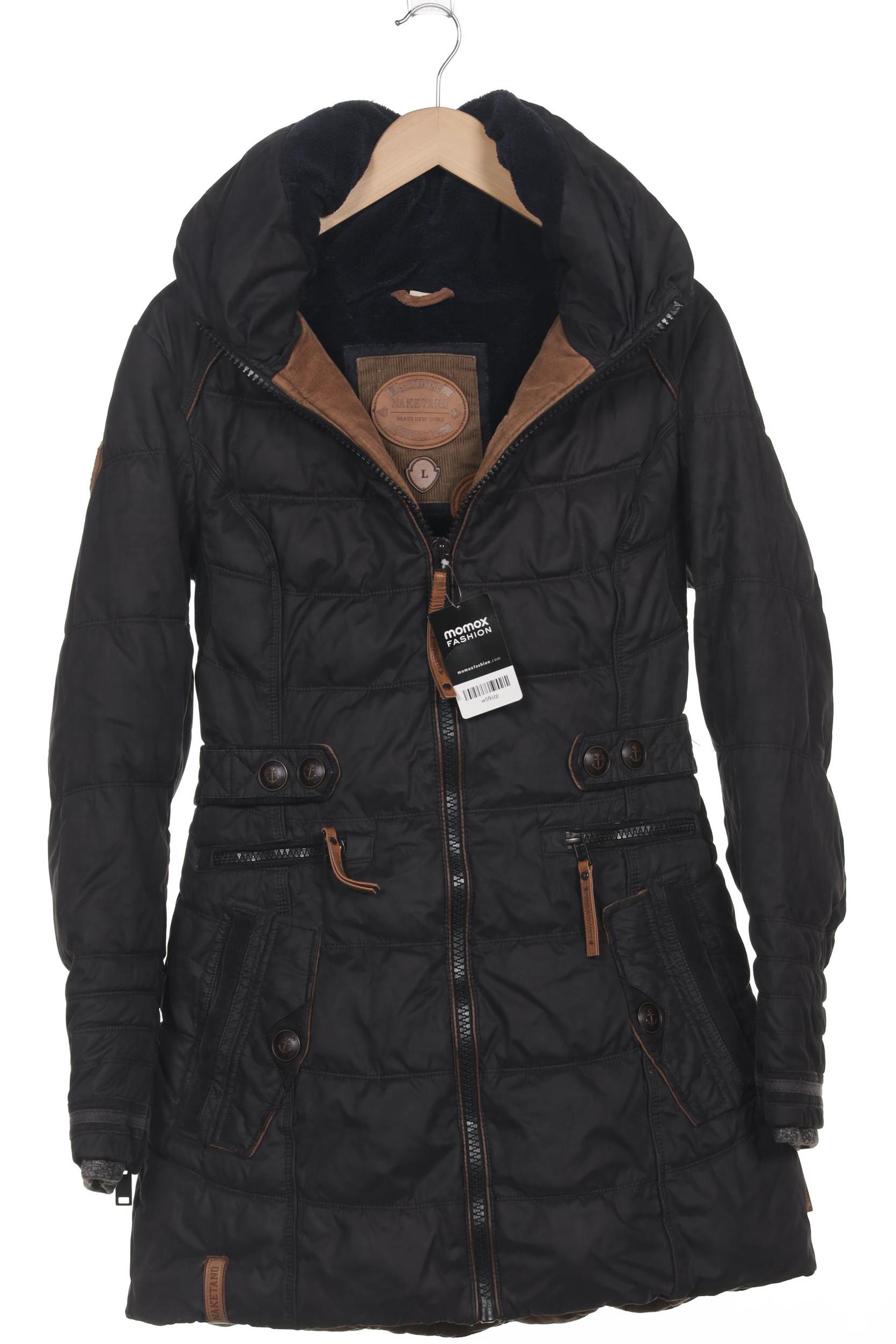 

Naketano Damen Mantel, schwarz, Gr. 42