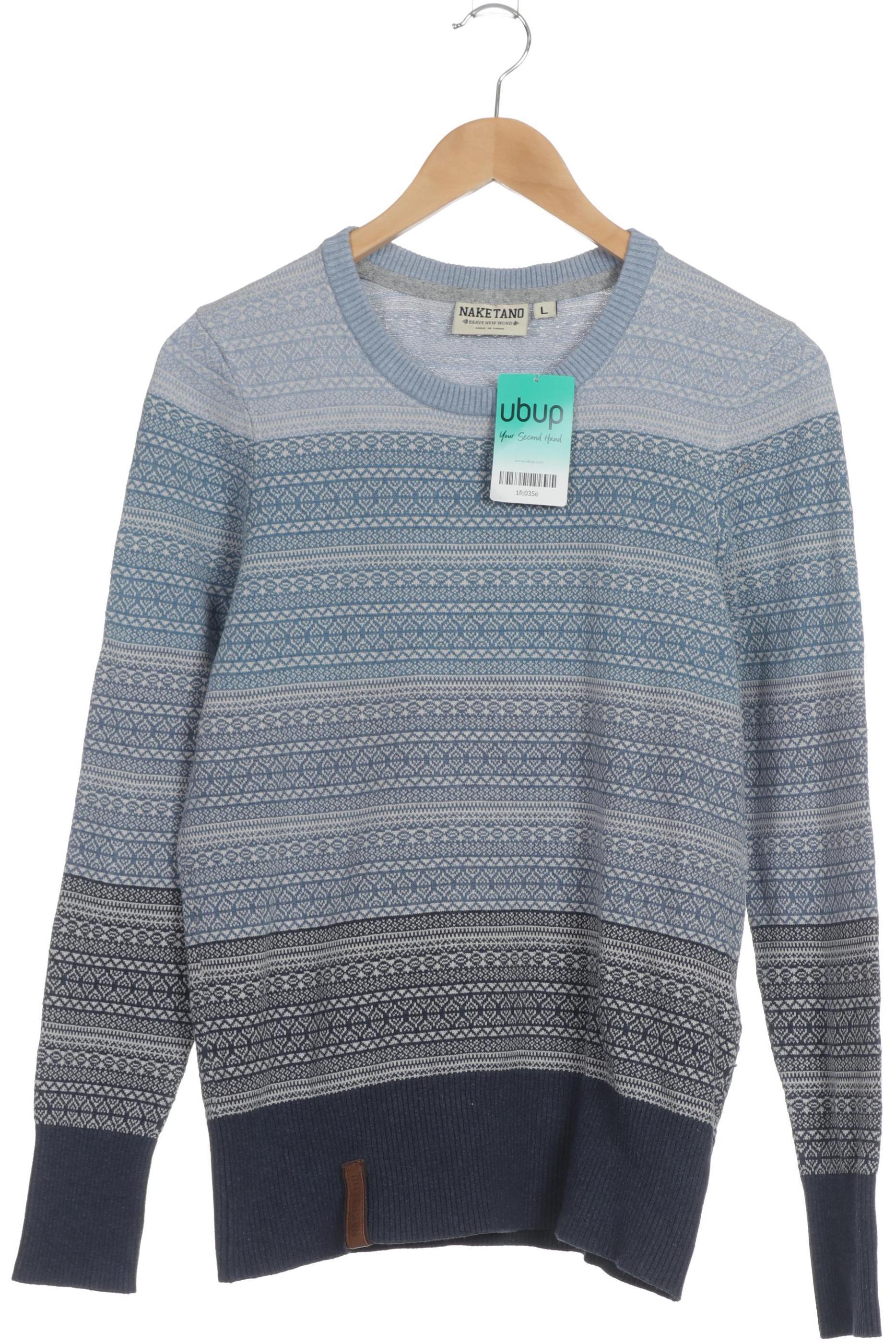 

Naketano Damen Pullover, blau, Gr.