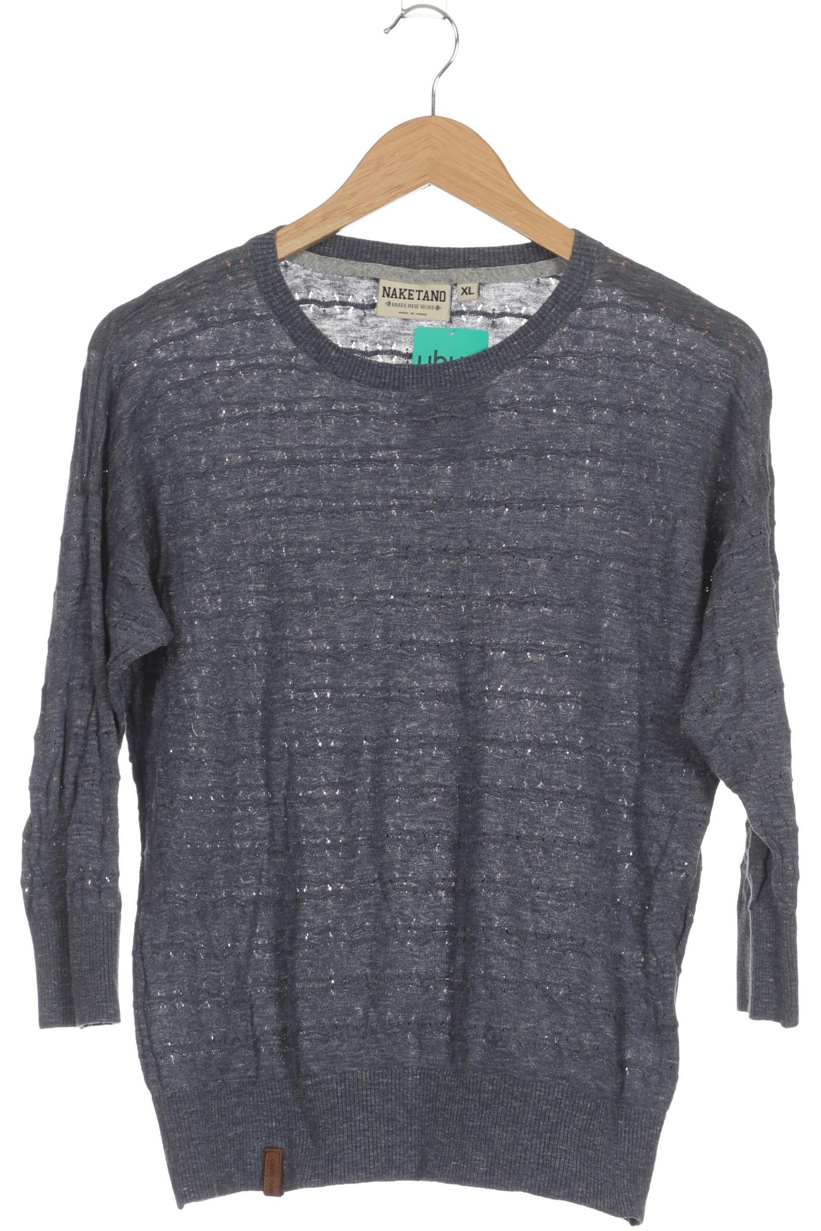 

Naketano Damen Pullover, blau, Gr.