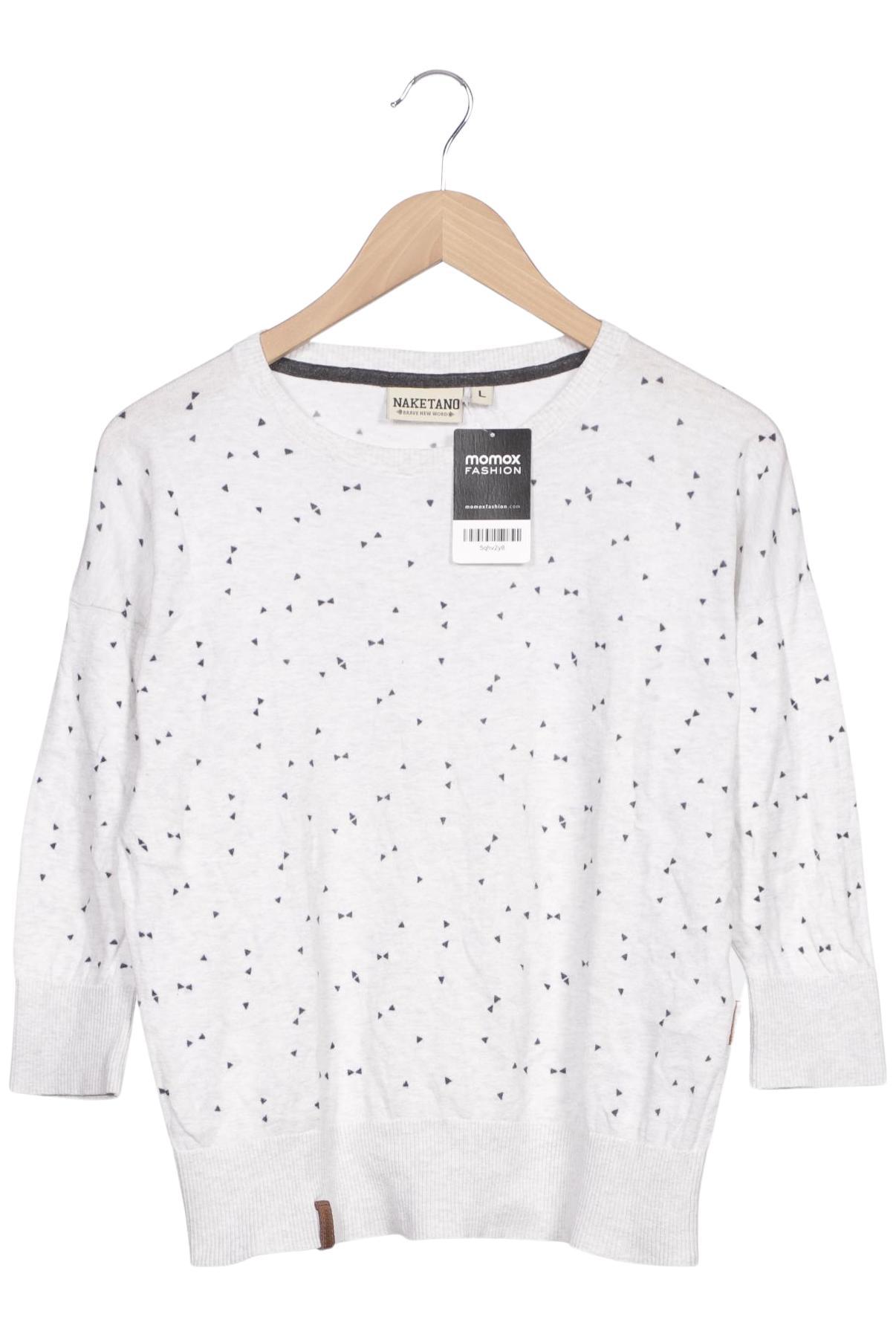 

Naketano Damen Pullover, weiß, Gr. 42