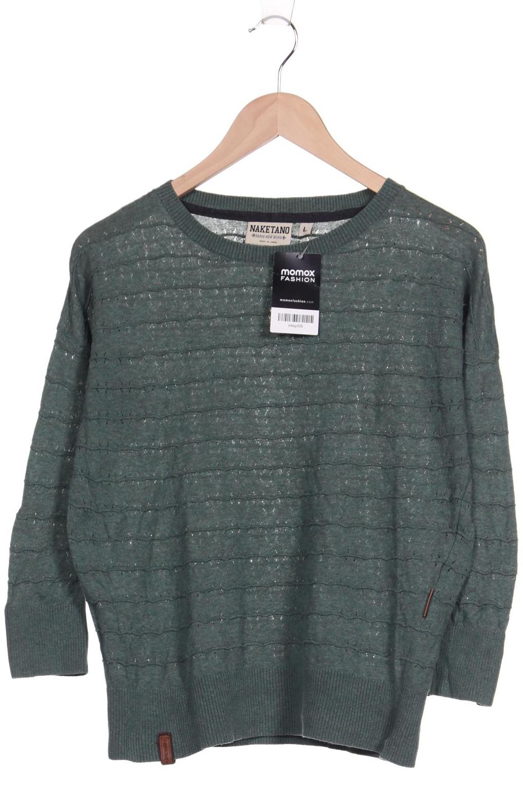 

Naketano Damen Pullover, türkis, Gr. 42