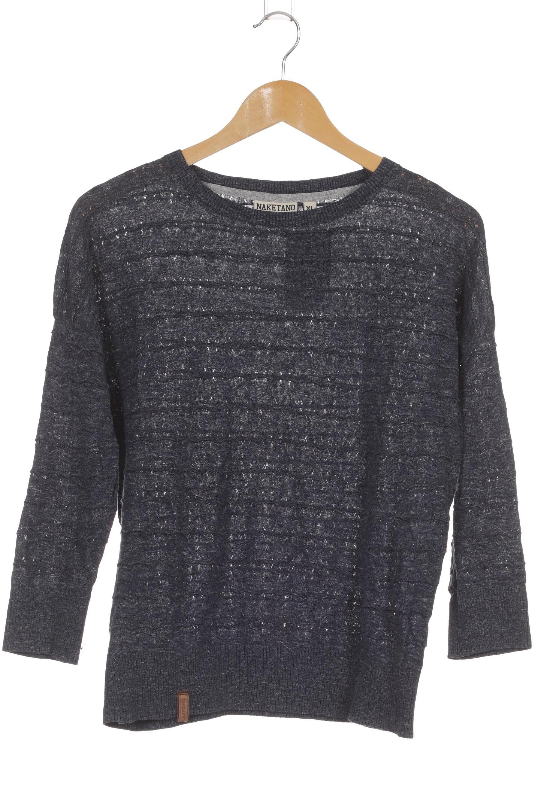 

Naketano Damen Pullover, blau, Gr.