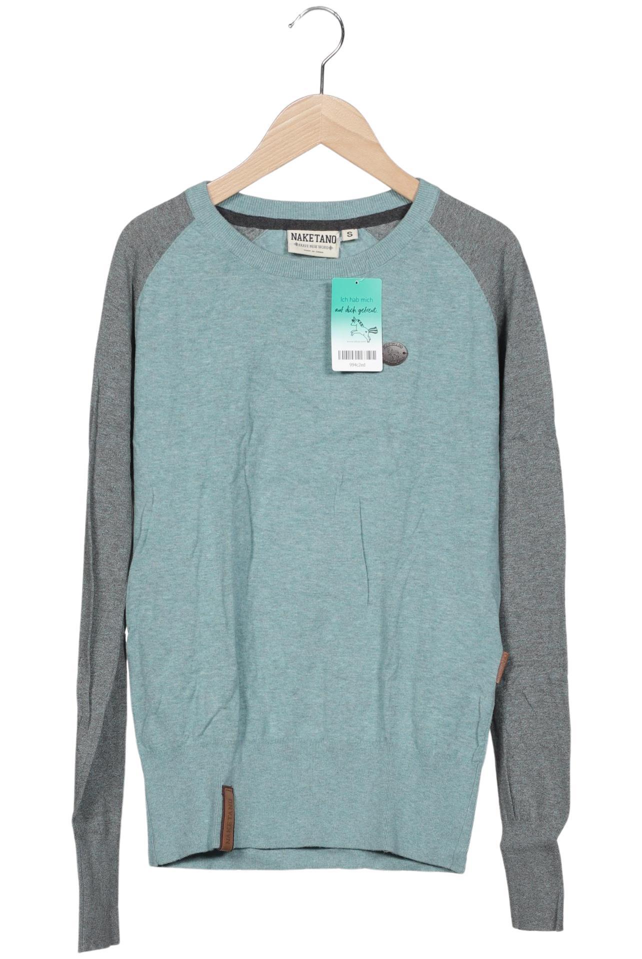 

Naketano Damen Pullover, türkis, Gr. 36